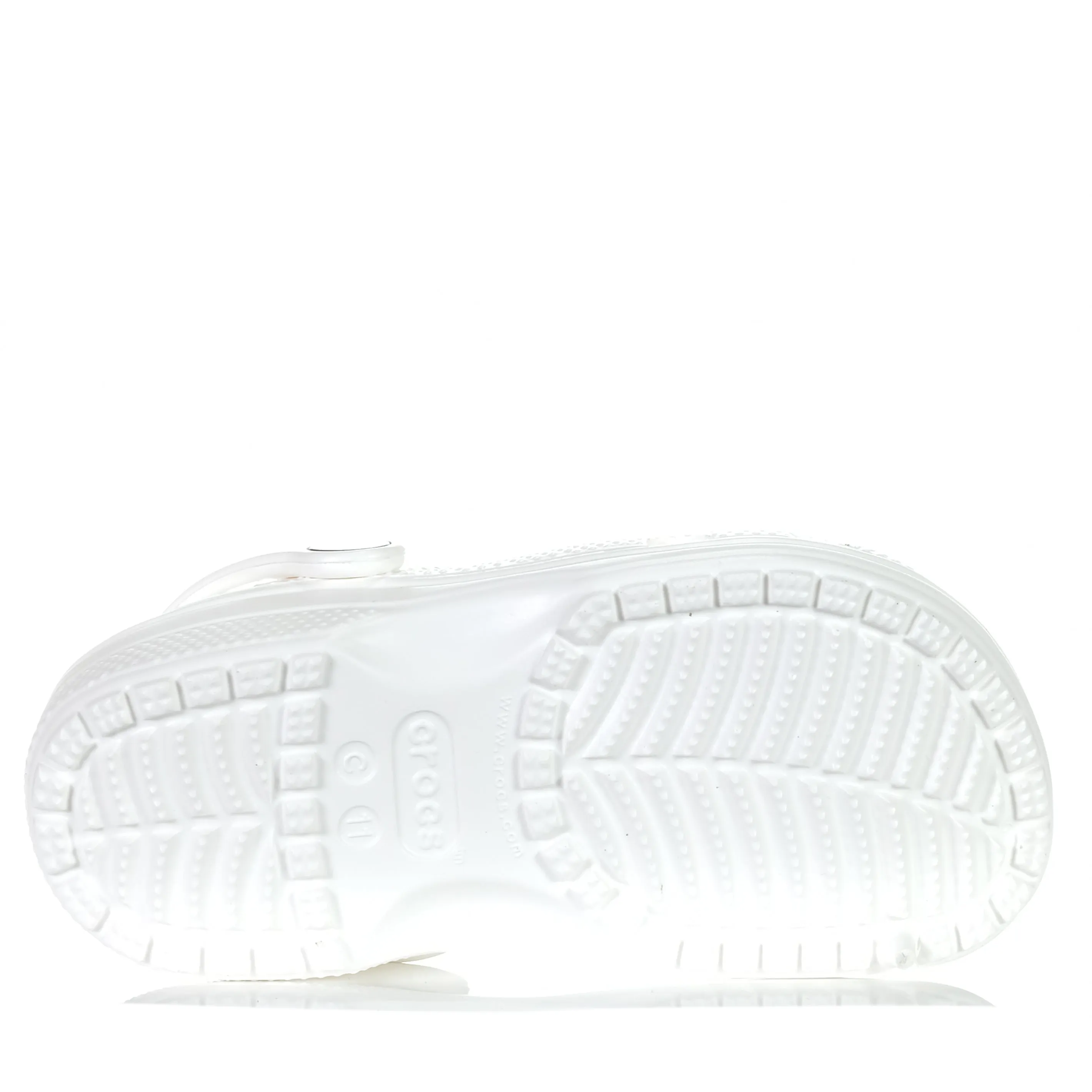 Crocs Kids Classic Clog White Shoes_Crocs