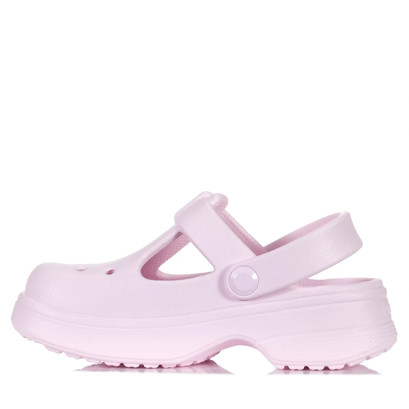 Crocs Kids Classic Mary Jane Clog Pink Milk Shoes_Crocs