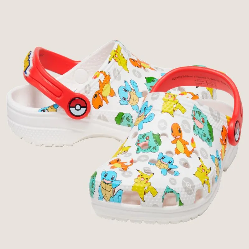 Crocs Kids Pokemon Classic Clog Shoes_Crocs