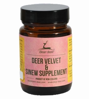 Dear Deer Velvet & Sinew Dog Supplements (100 Tablets) dog oral care,pet dental