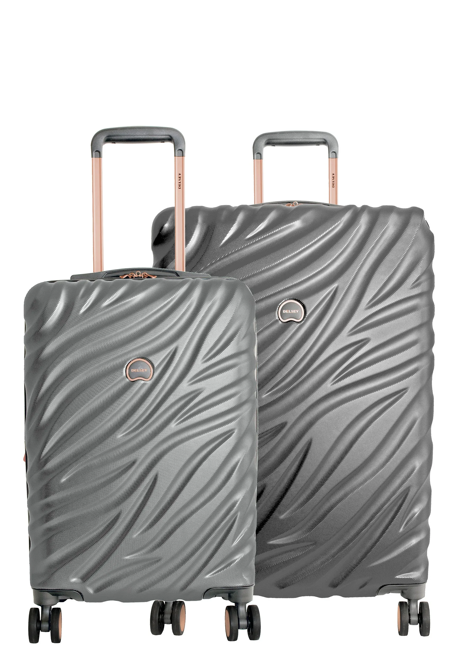DELSEY Paris Alexis Lightweight Expandable Hardside 2 Piece Set (21"/25") 4-Wheel Luggage Sets Bags Delsey-Paris