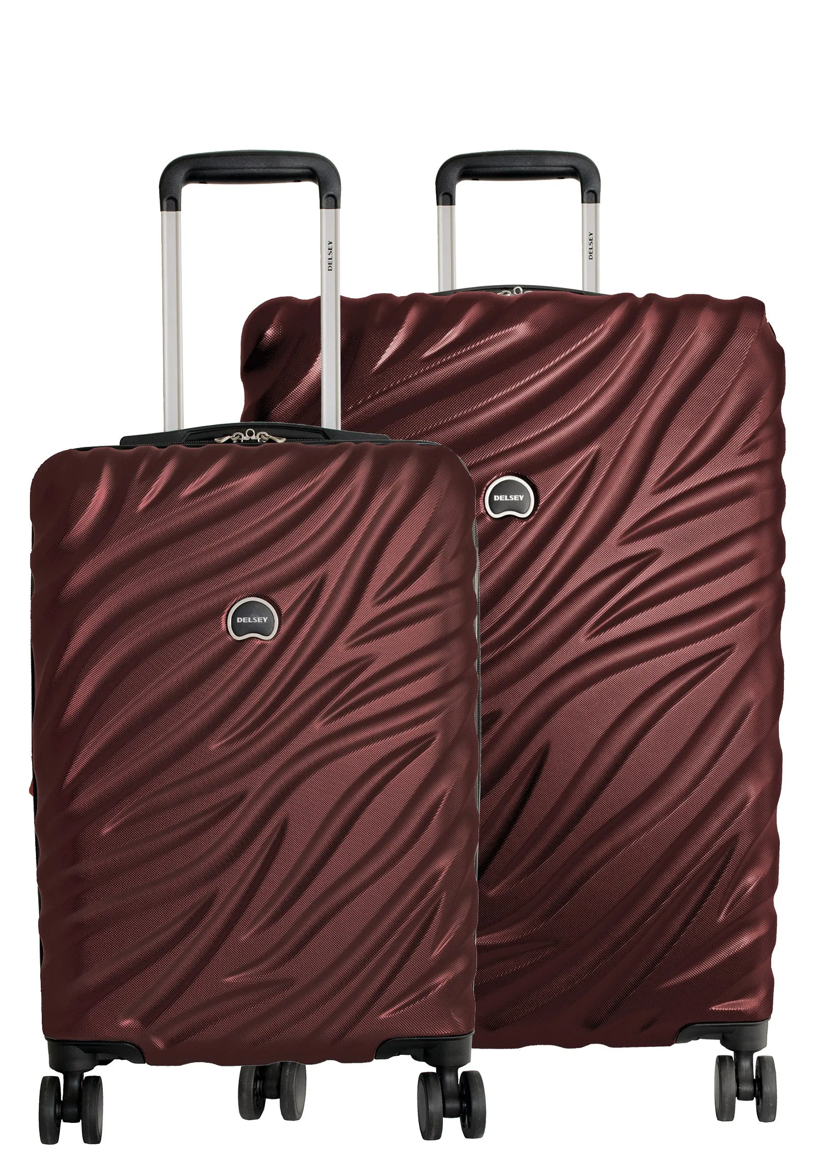 DELSEY Paris Alexis Lightweight Expandable Hardside 2 Piece Set (21"/25") 4-Wheel Luggage Sets Bags Delsey-Paris