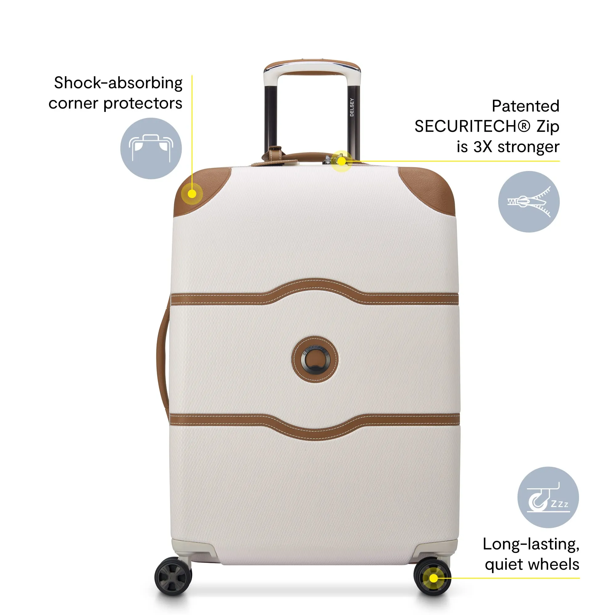 DELSEY Paris Chatelet Air 2.0 Hardside Luggage with Spinner Wheels Bags Delsey-Paris