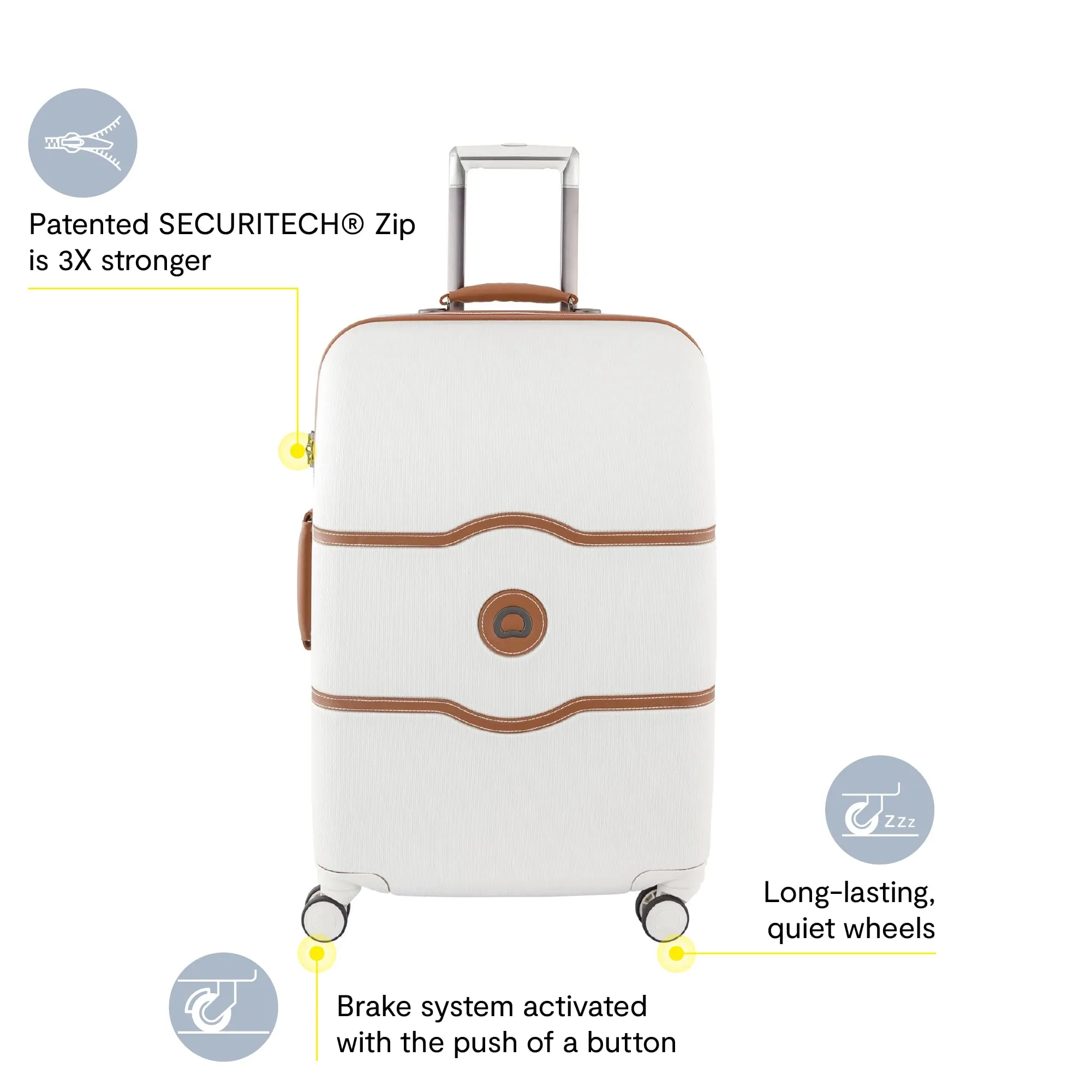 DELSEY Paris Chatelet Air 2.0 Hardside Luggage with Spinner Wheels Bags Delsey-Paris