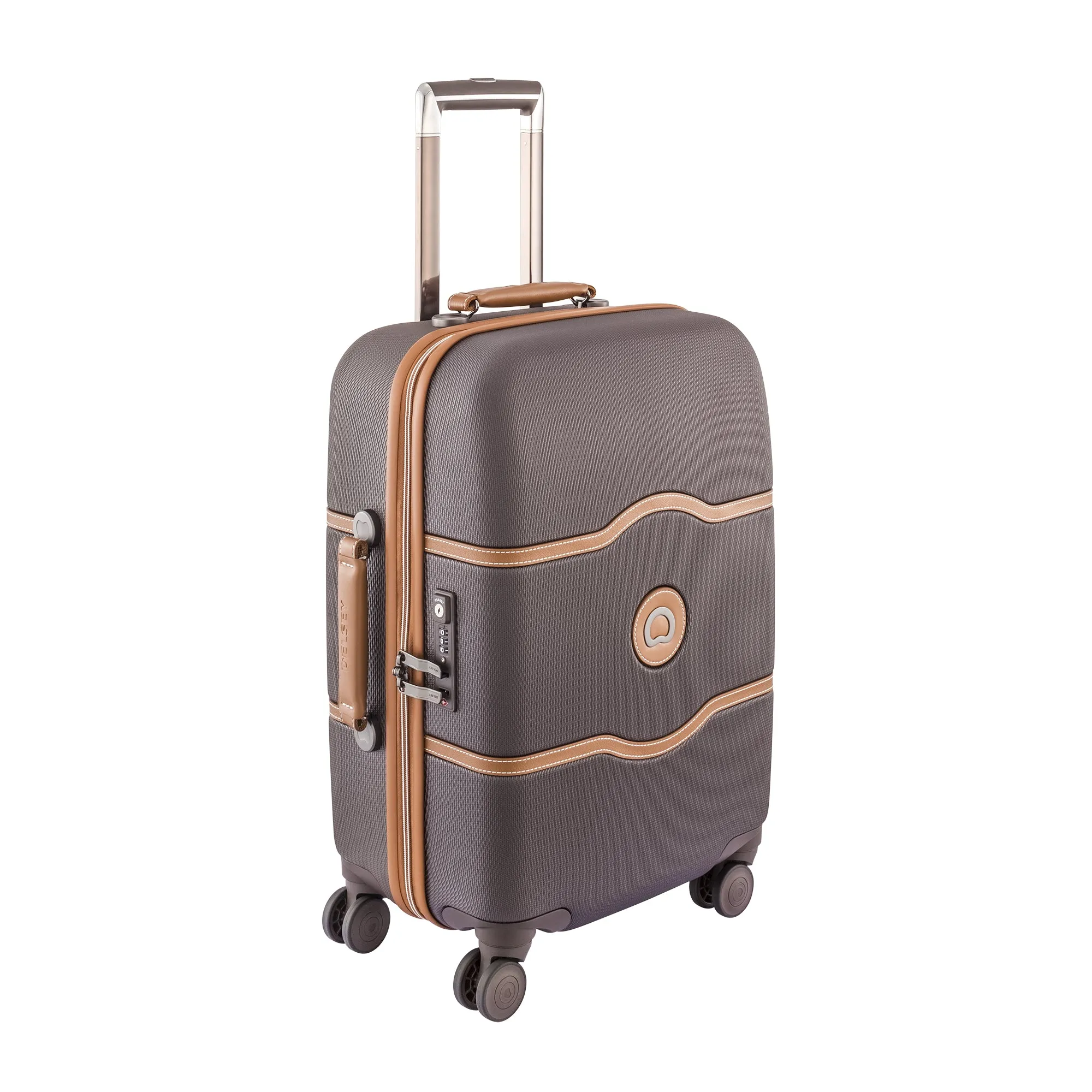 DELSEY Paris Chatelet Hardside Luggage with Spinner Wheels (Carry-on 21 Inch, with Brake) Bags Delsey-Paris