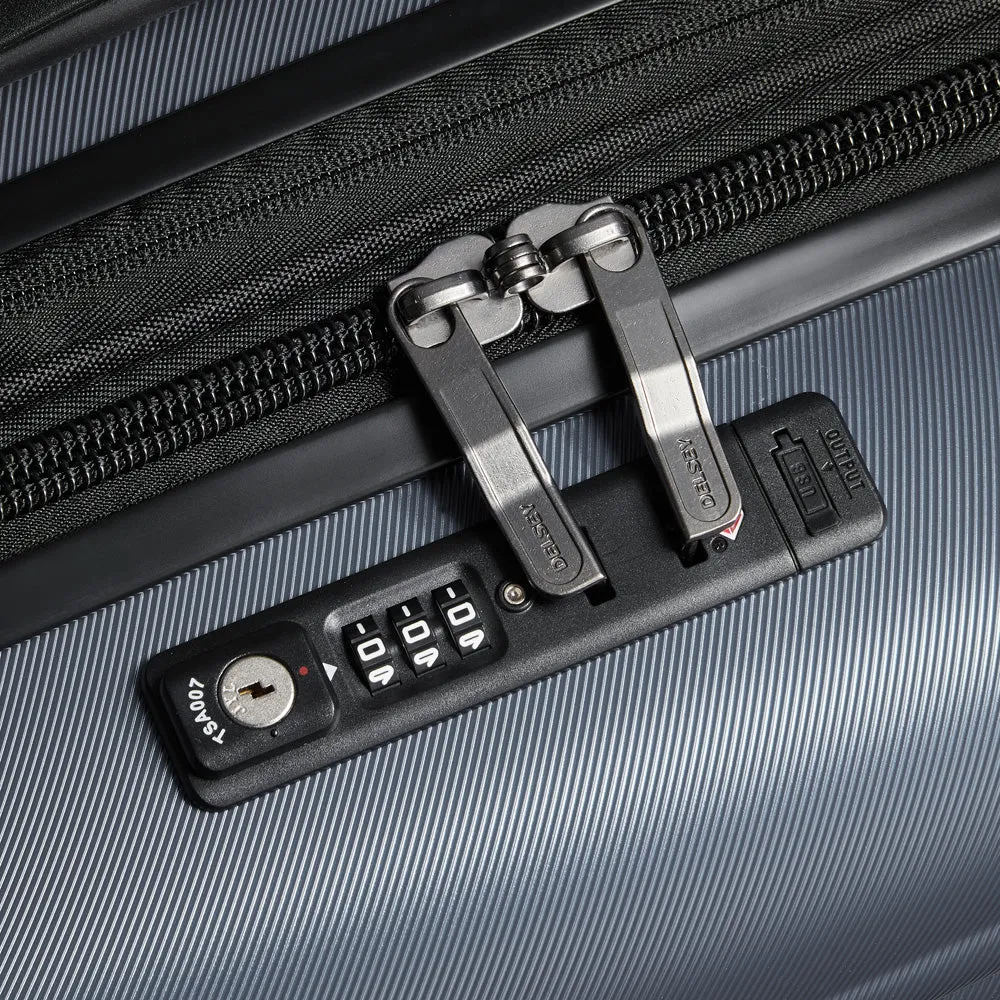 Delsey Paris Cruise 3.0 21" Carry On Hardside Expandable Luggage with Spinner Wheels Bags Delsey-Paris