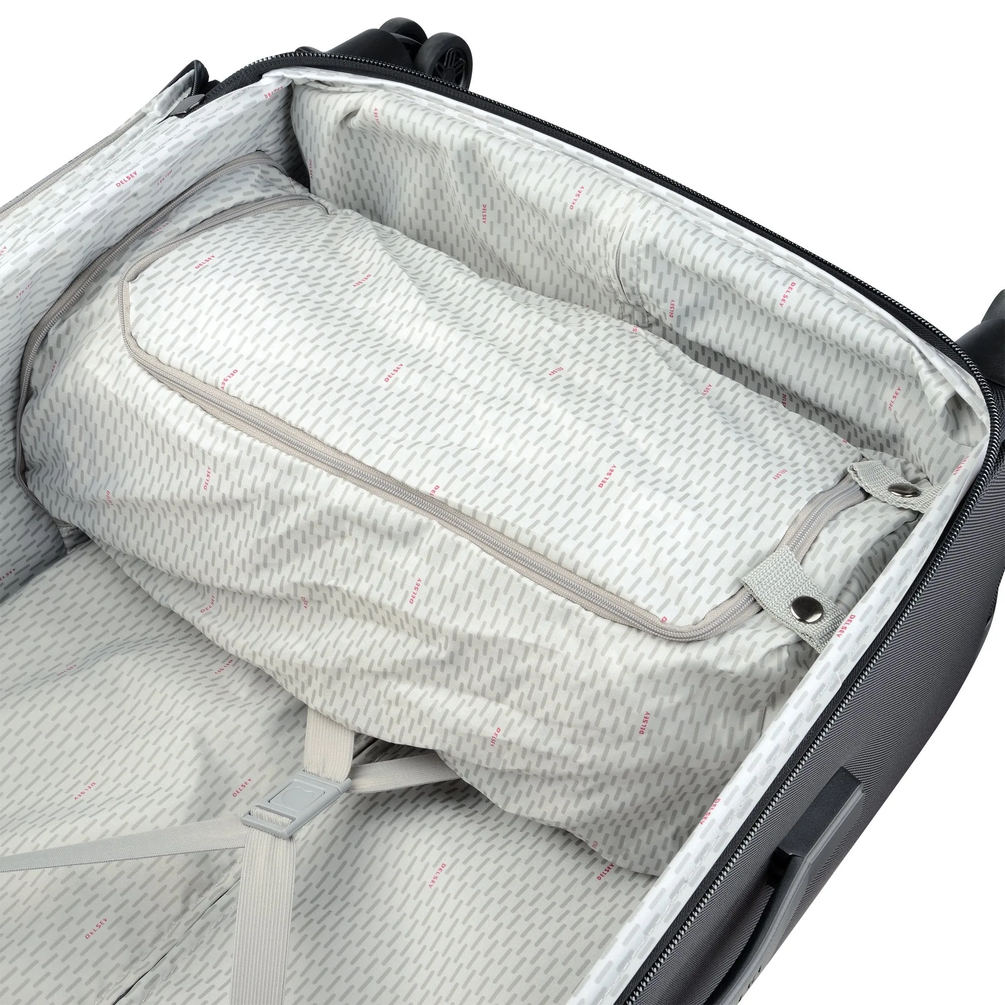 DELSEY Paris Cruise Softside 21" 4-Wheel Carry-On Luggage Bags Delsey-Paris