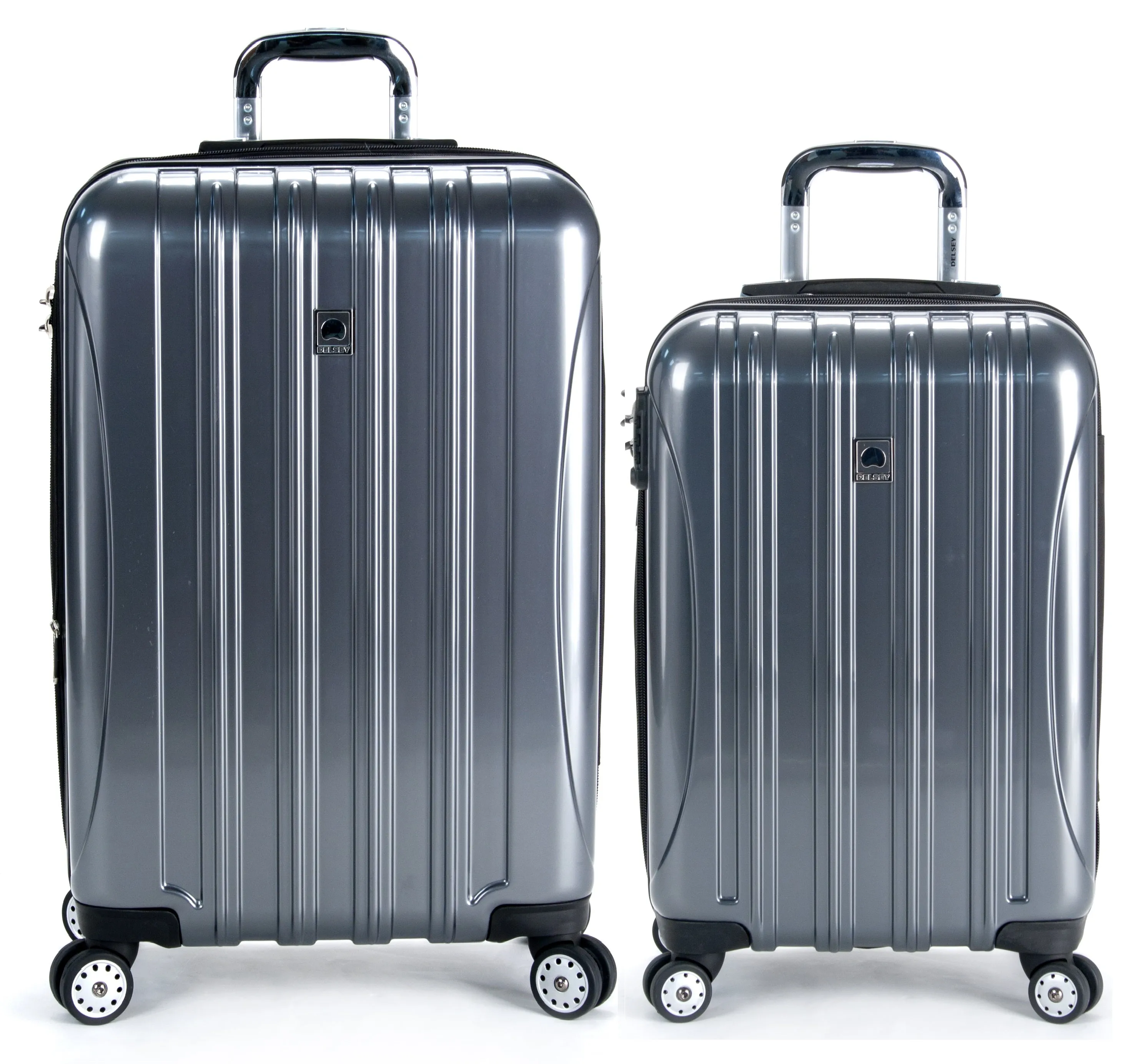 DELSEY Paris Helium Aero 2 Piece Set (21"/25") 4-Wheel Luggage Sets Bags Delsey-Paris