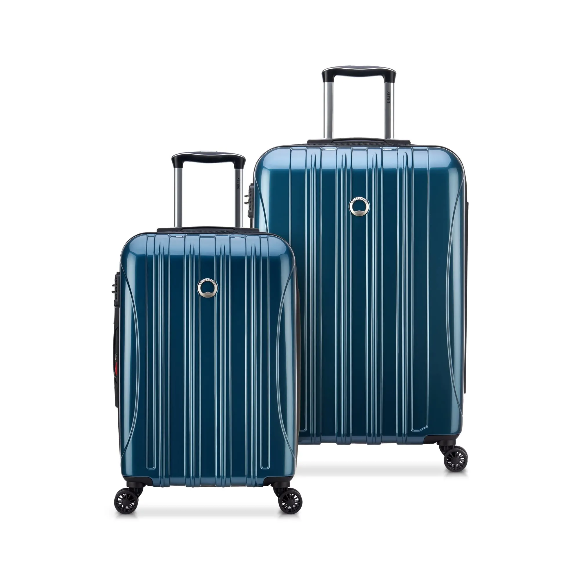 DELSEY Paris Helium Aero 2 Piece Set (21"/25") 4-Wheel Luggage Sets Bags Delsey-Paris
