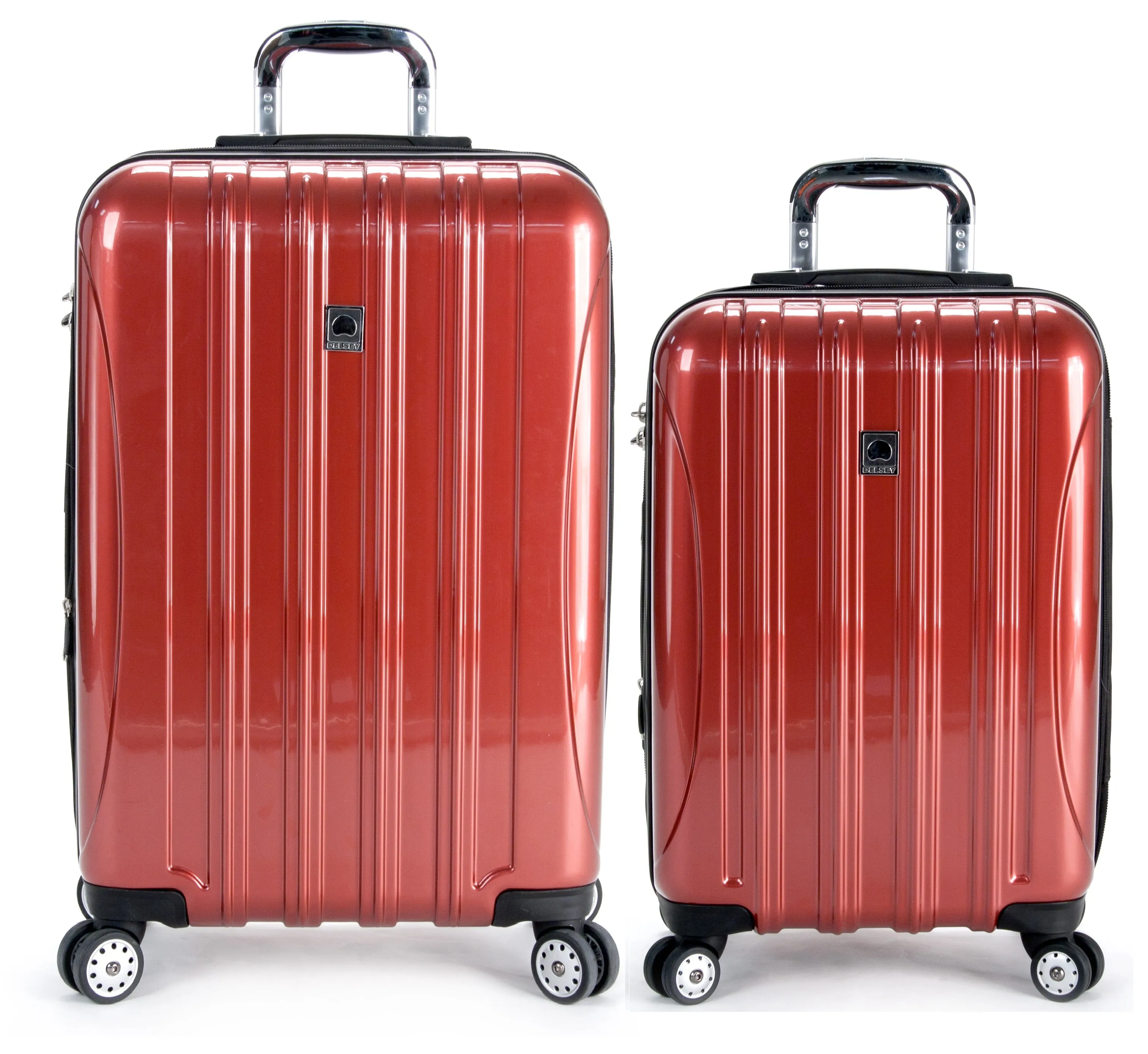 DELSEY Paris Helium Aero 2 Piece Set (21"/25") 4-Wheel Luggage Sets Bags Delsey-Paris