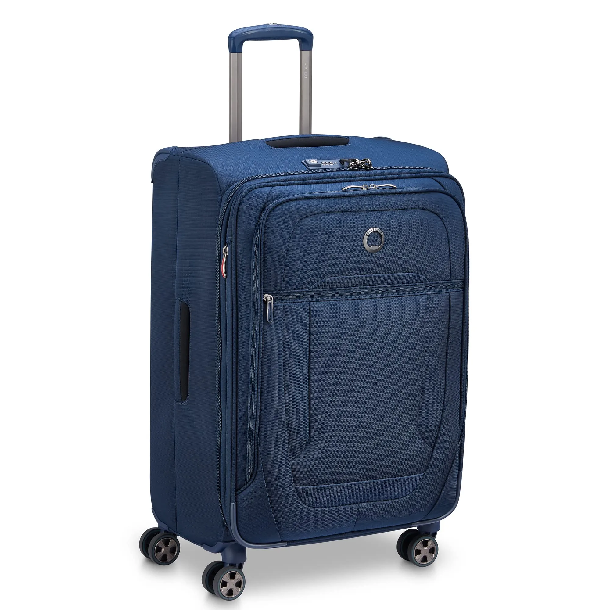 Delsey Paris Helium DLX Softside Expandable 25" Luggage with Spinner Wheels Bags Delsey-Paris