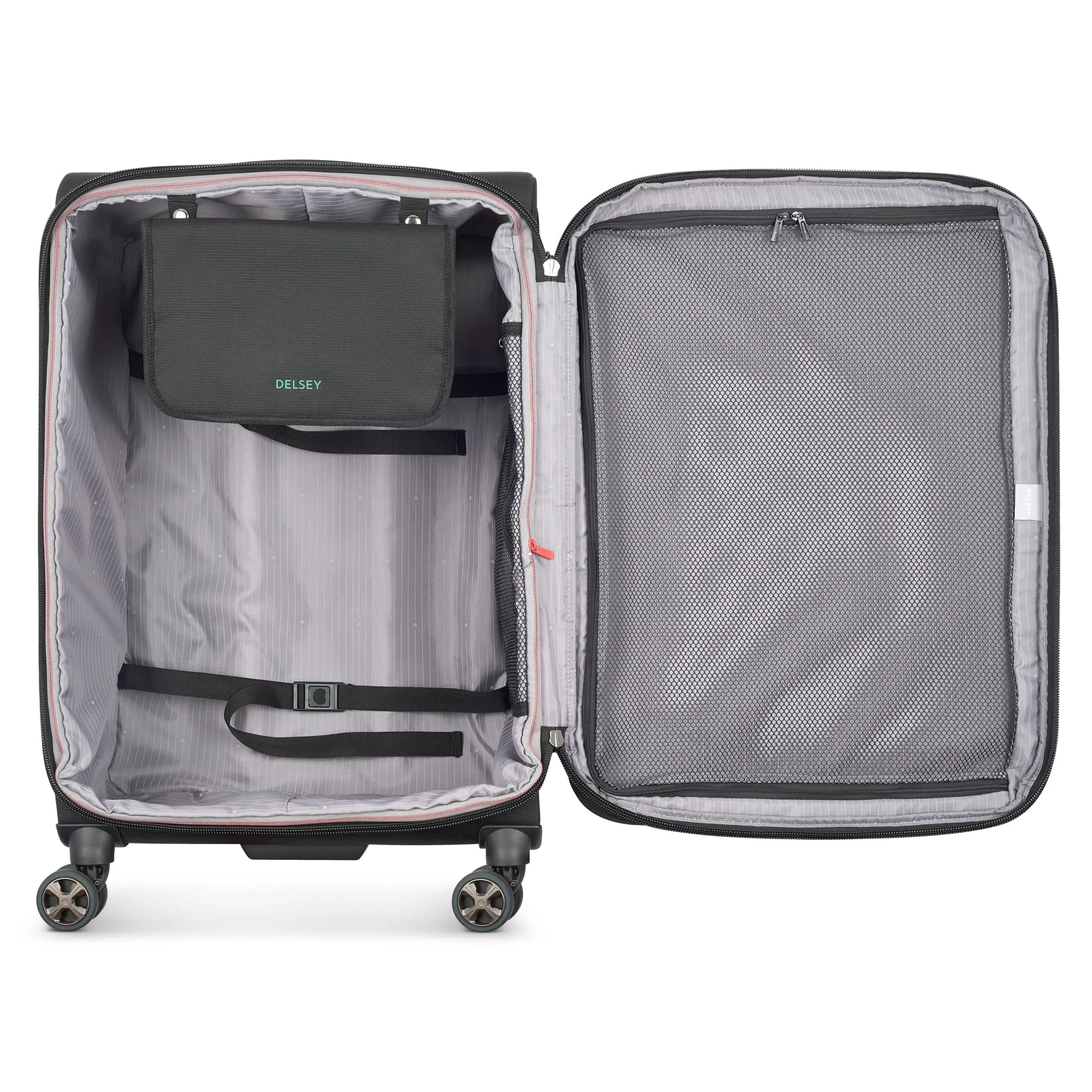Delsey Paris Helium DLX Softside Expandable 25" Luggage with Spinner Wheels Bags Delsey-Paris