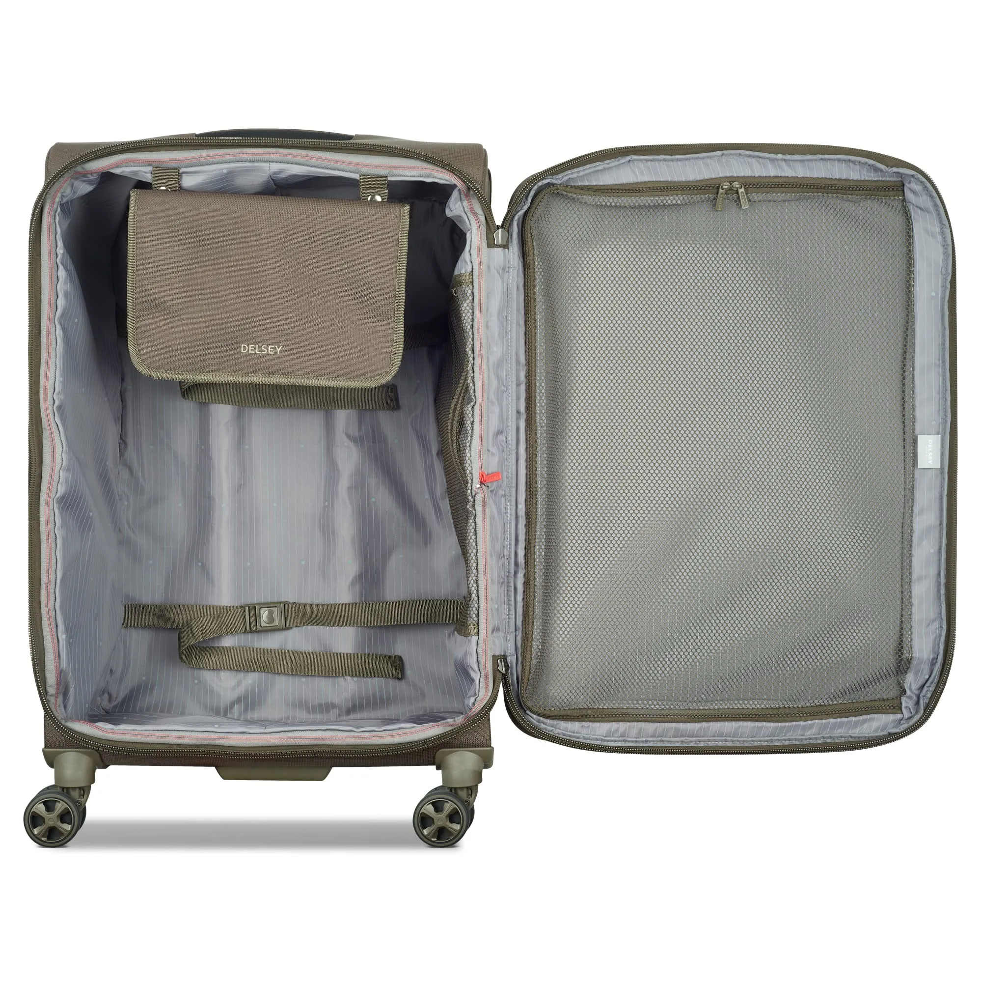 Delsey Paris Helium DLX Softside Expandable 25" Luggage with Spinner Wheels Bags Delsey-Paris