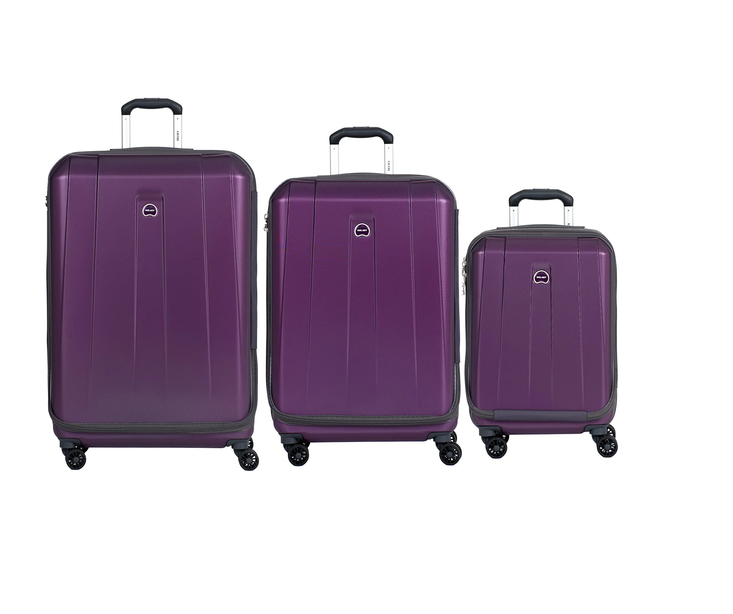 DELSEY Paris Helium Shadow 3.0 3 Piece Set (21"/25"/29") 4-Wheel Luggage Sets Bags Delsey-Paris