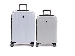 DELSEY Paris Helium Titanium 2 Piece Set (21"/25") 4-Wheel Luggage Sets Bags Delsey-Paris