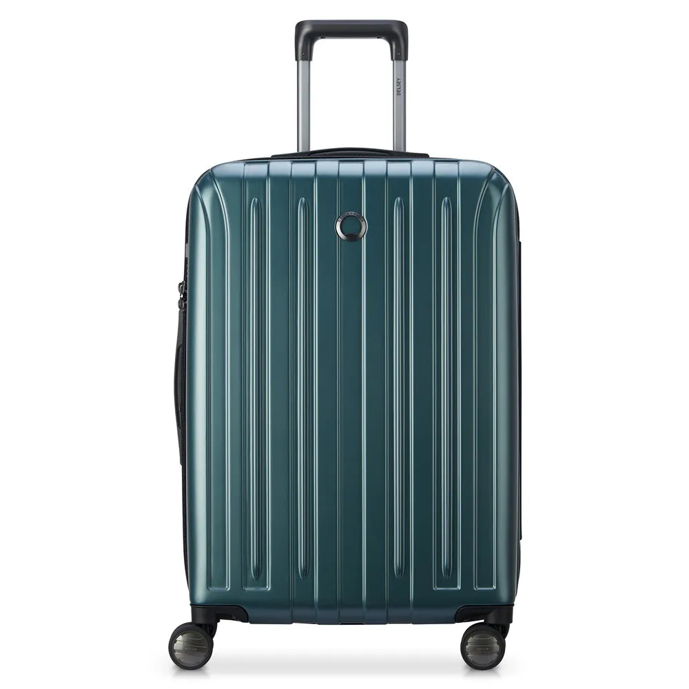 DELSEY Paris Helium Titanium 25" 4-Wheel Medium Luggage Bags Delsey-Paris