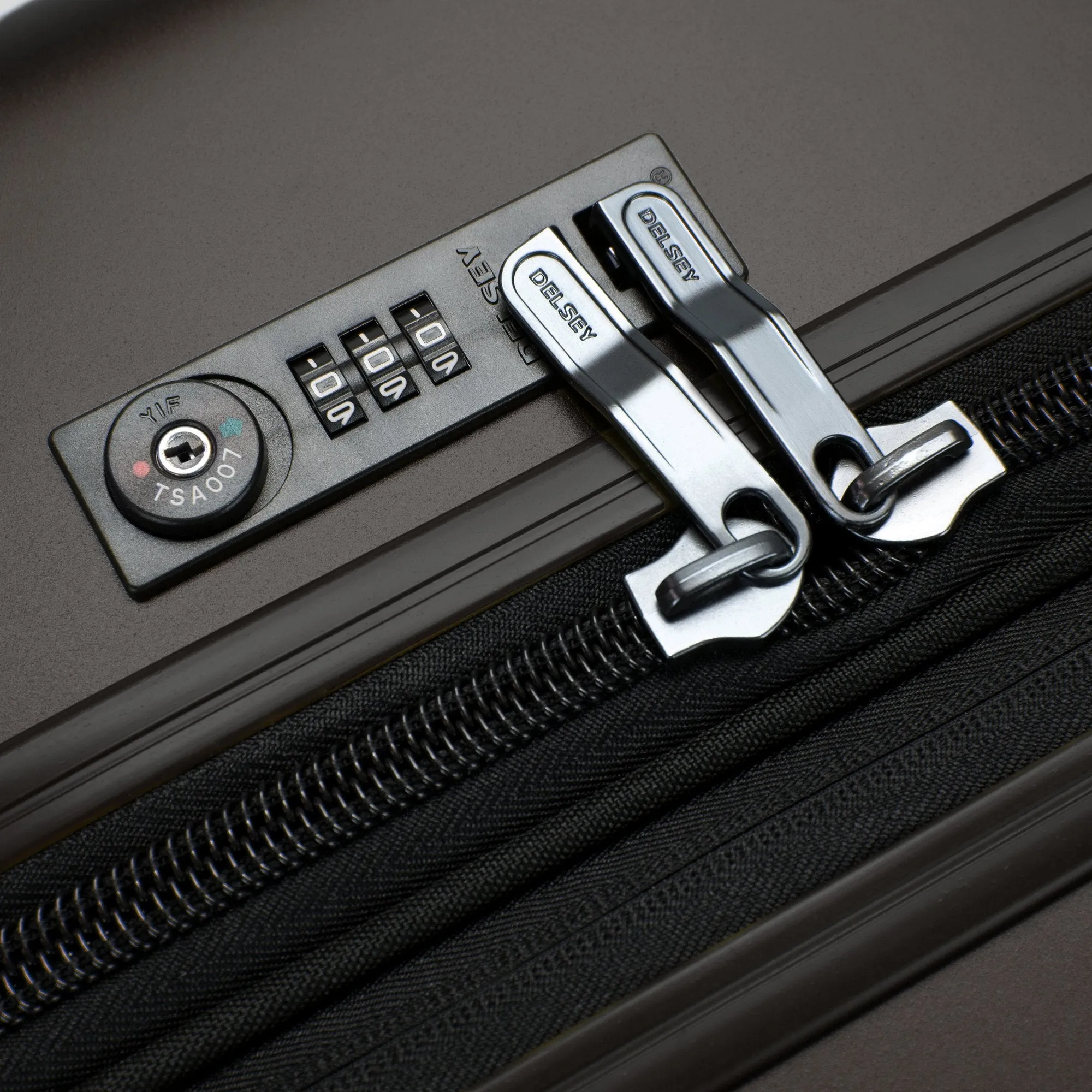 DELSEY Paris Helium Titanium 25" 4-Wheel Medium Luggage Bags Delsey-Paris