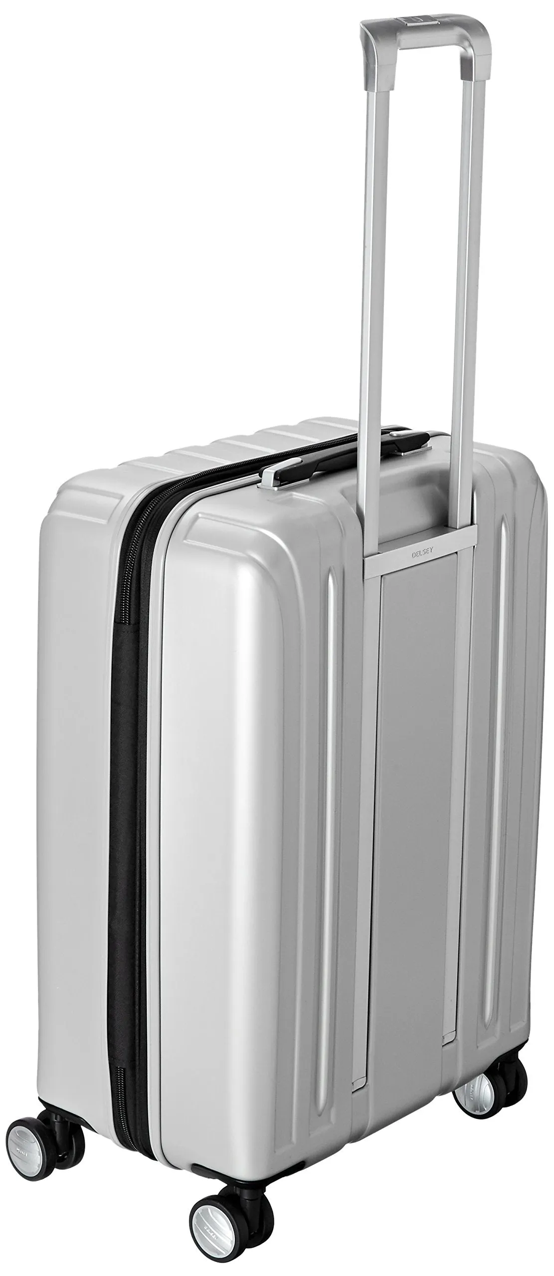 DELSEY Paris Helium Titanium 25" 4-Wheel Medium Luggage Bags Delsey-Paris