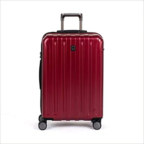 DELSEY Paris Helium Titanium 25" 4-Wheel Medium Luggage Bags Delsey-Paris