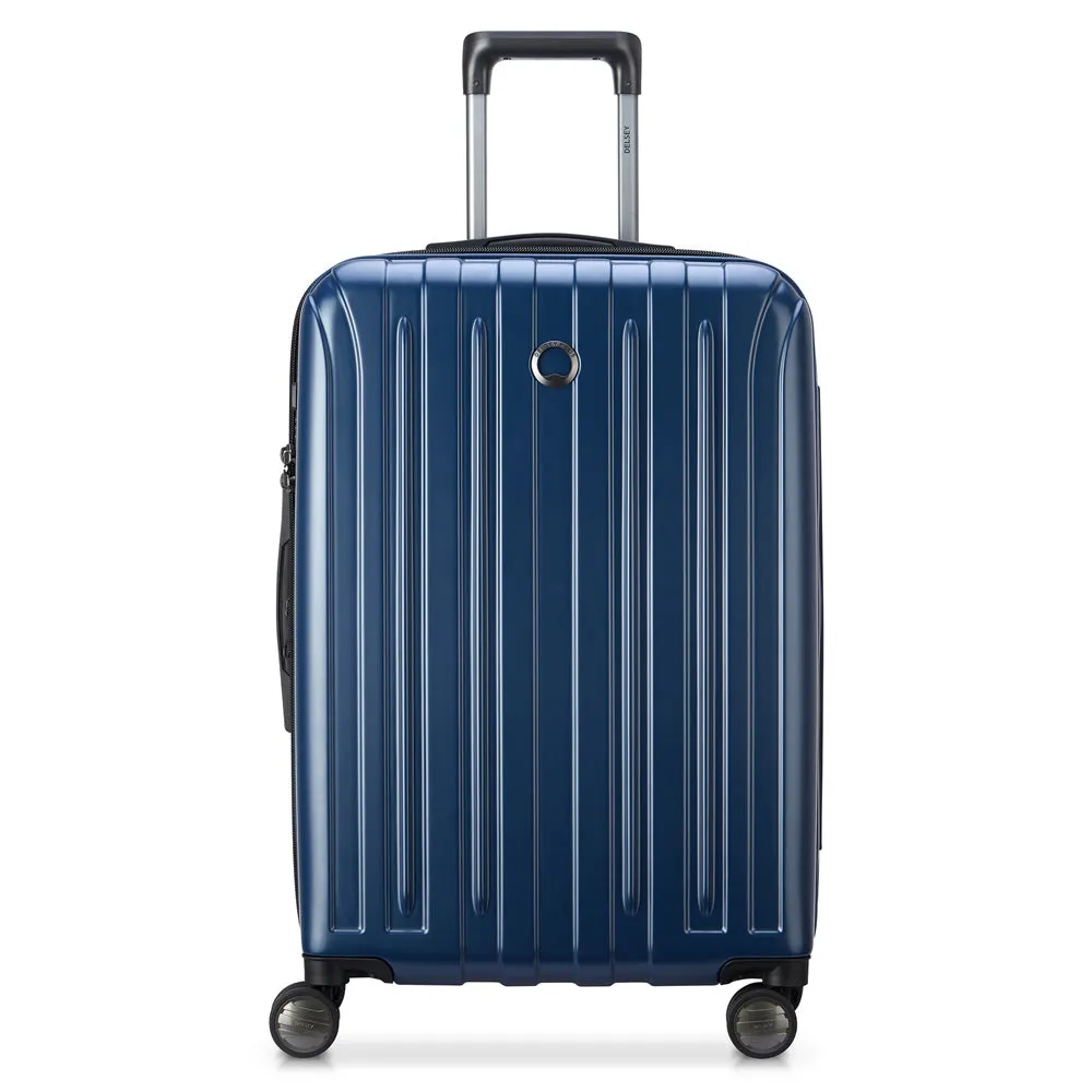 DELSEY Paris Helium Titanium 25" 4-Wheel Medium Luggage Bags Delsey-Paris