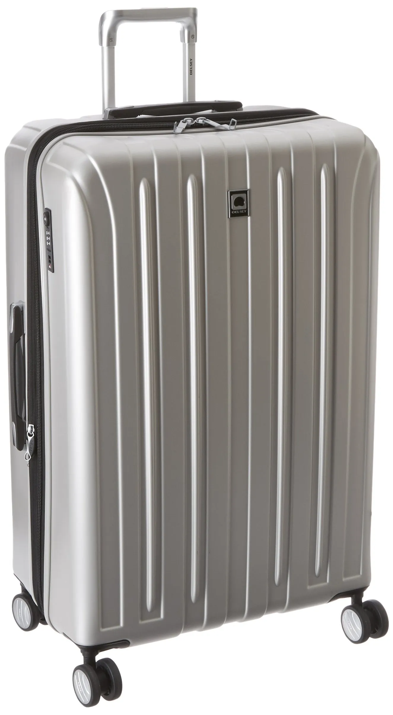 DELSEY Paris Helium Titanium 29" 4-Wheel Large Luggage Bags Delsey-Paris