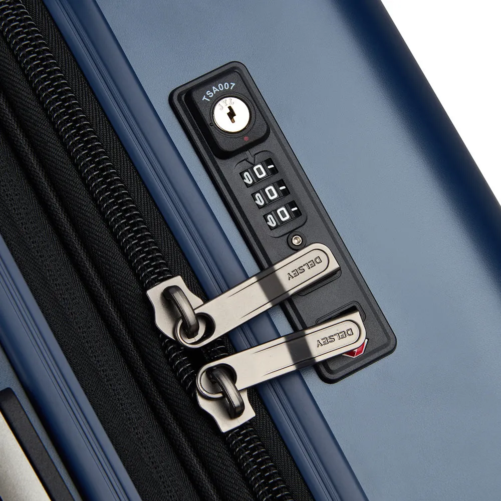 DELSEY Paris Helium Titanium 29" 4-Wheel Large Luggage Bags Delsey-Paris