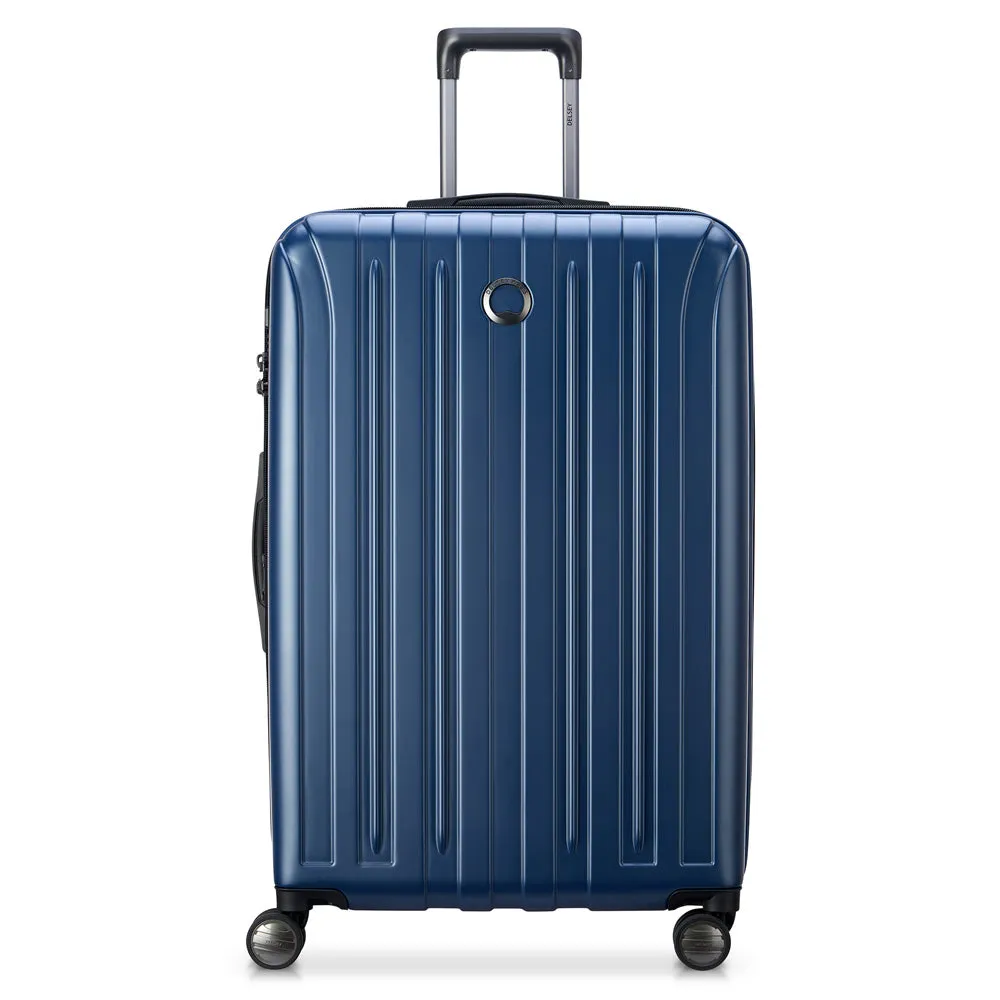DELSEY Paris Helium Titanium 29" 4-Wheel Large Luggage Bags Delsey-Paris