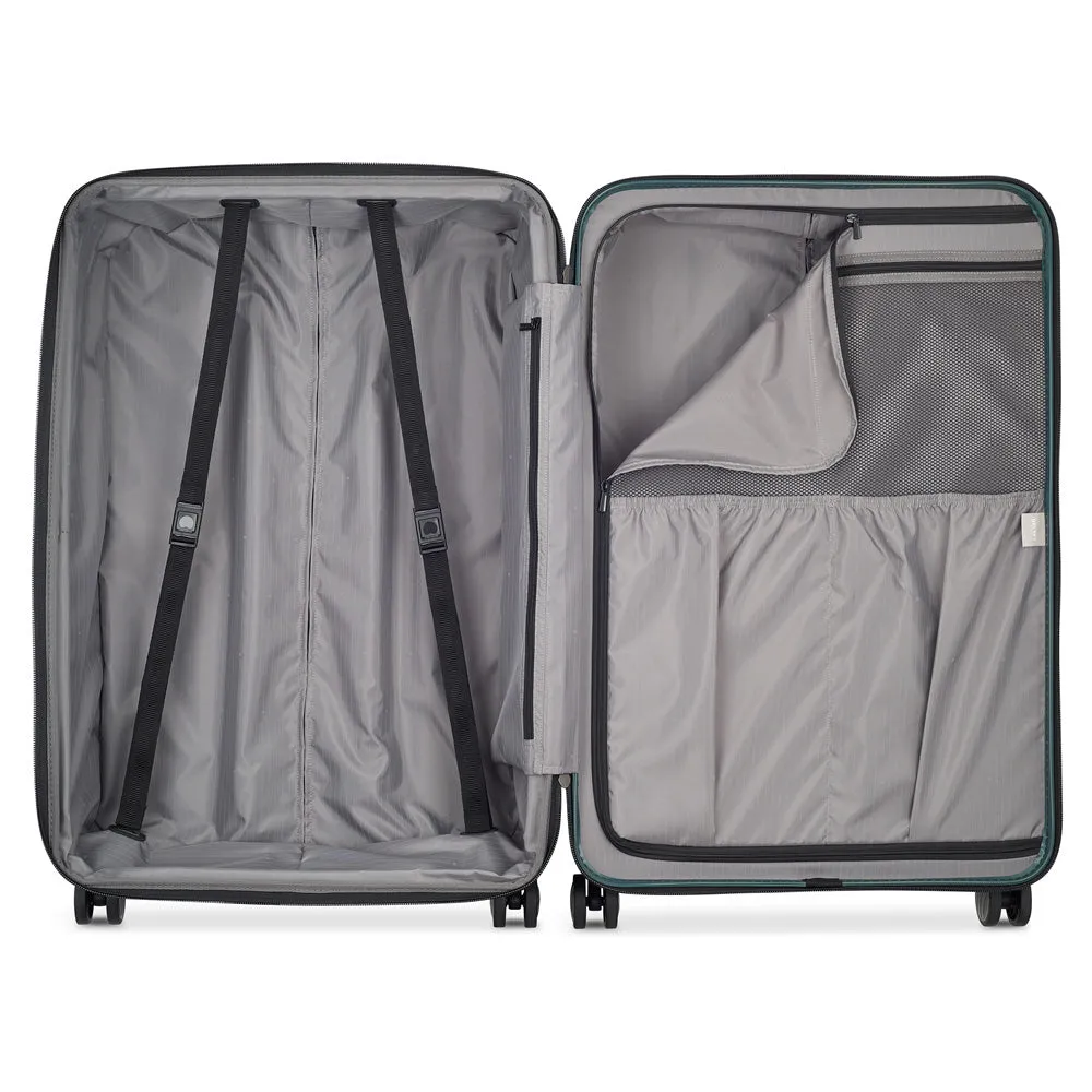 DELSEY Paris Helium Titanium 29" 4-Wheel Large Luggage Bags Delsey-Paris