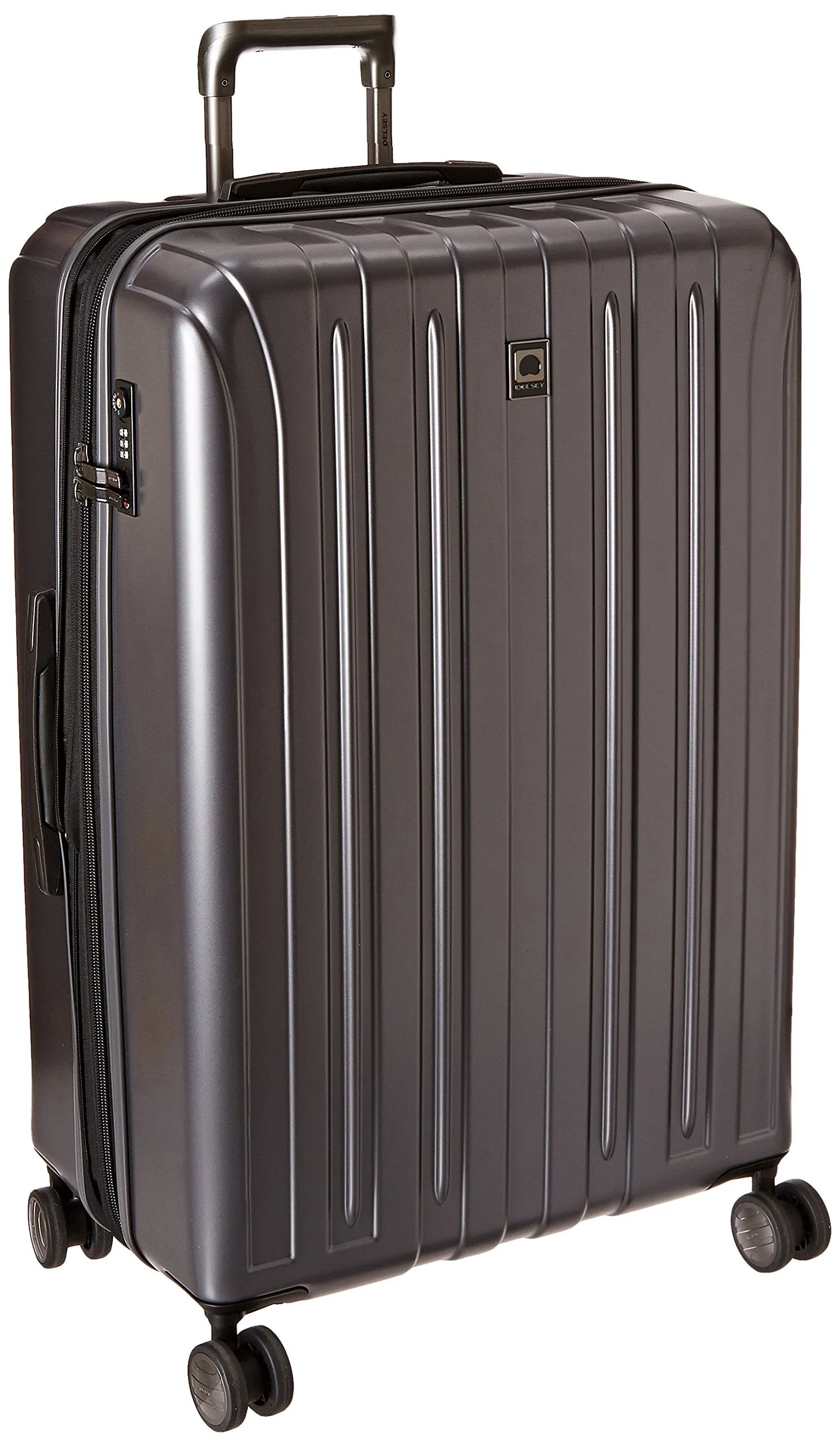 DELSEY Paris Helium Titanium 29" 4-Wheel Large Luggage Bags Delsey-Paris