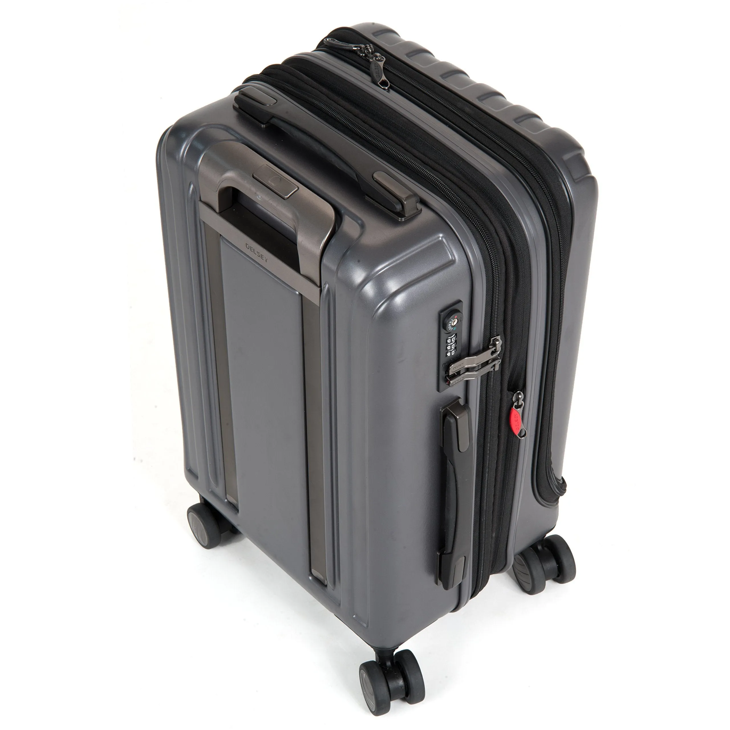 DELSEY Paris Helium Titanium 29" 4-Wheel Large Luggage Bags Delsey-Paris
