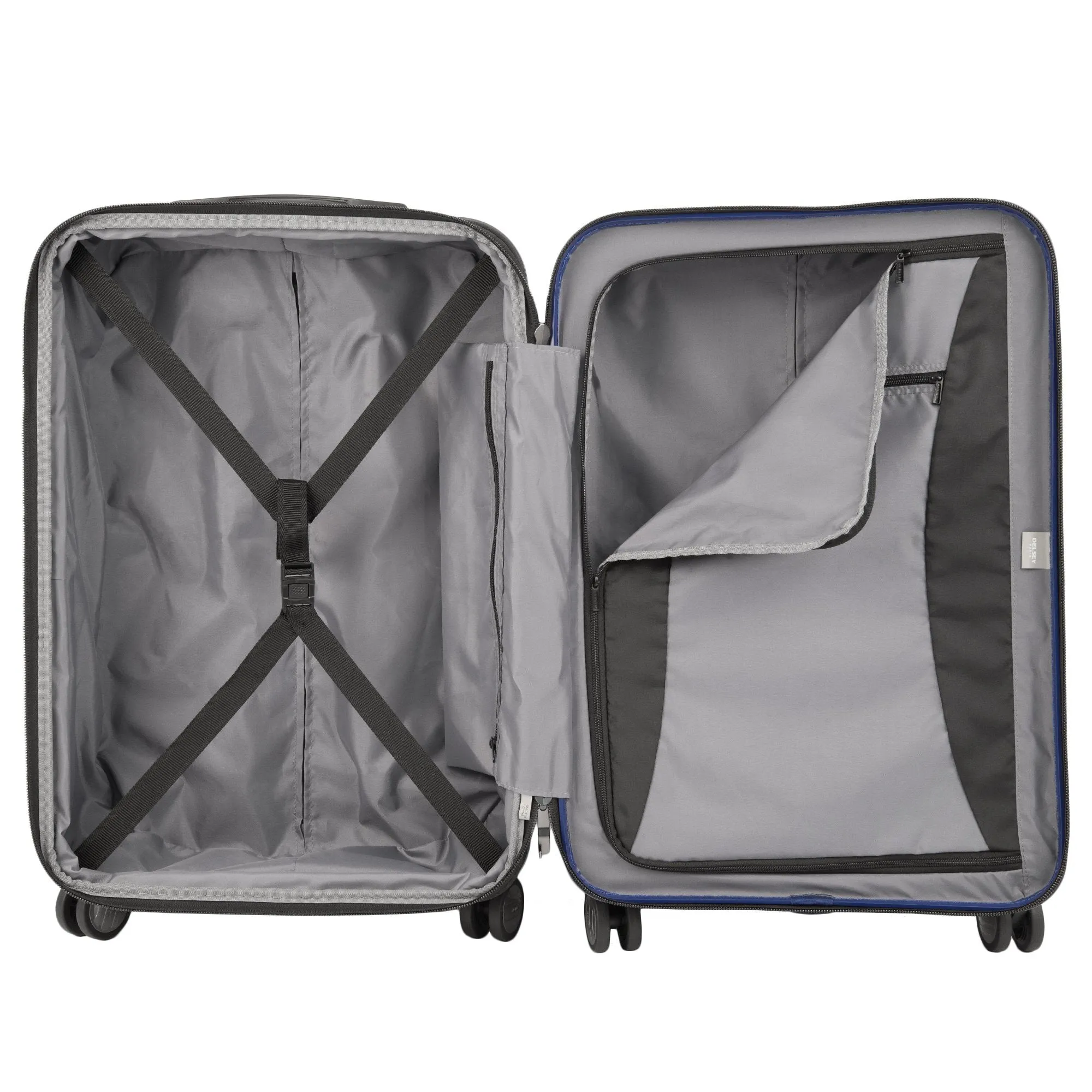 DELSEY Paris Helium Titanium 29" 4-Wheel Large Luggage Bags Delsey-Paris