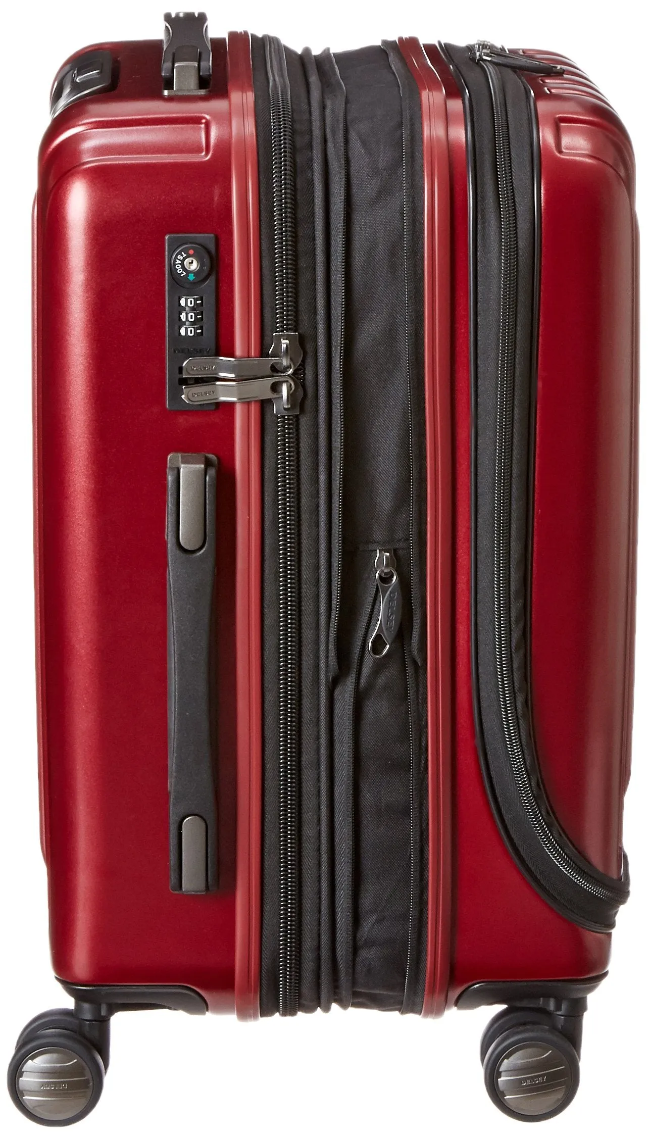 DELSEY Paris Helium Titanium International 19 Carry-on Expandable Spinner Trolley Bags Delsey-Paris