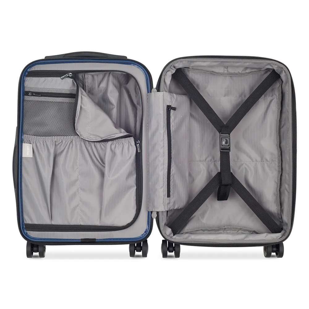 DELSEY Paris Helium Titanium International 19 Carry-on Expandable Spinner Trolley Bags Delsey-Paris