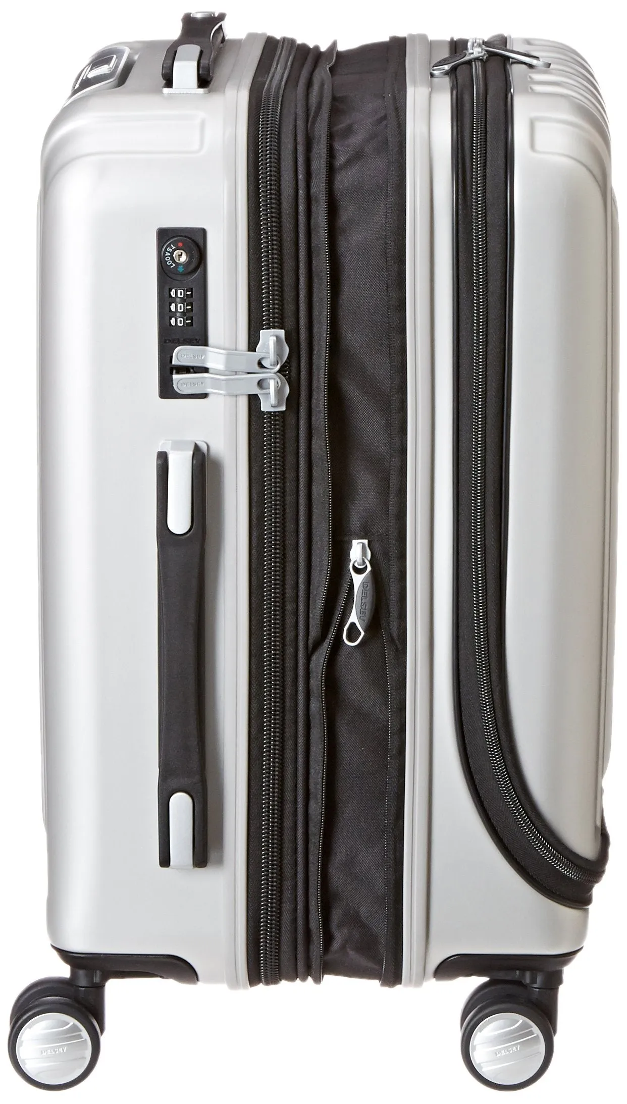DELSEY Paris Helium Titanium International 19 Carry-on Expandable Spinner Trolley Bags Delsey-Paris