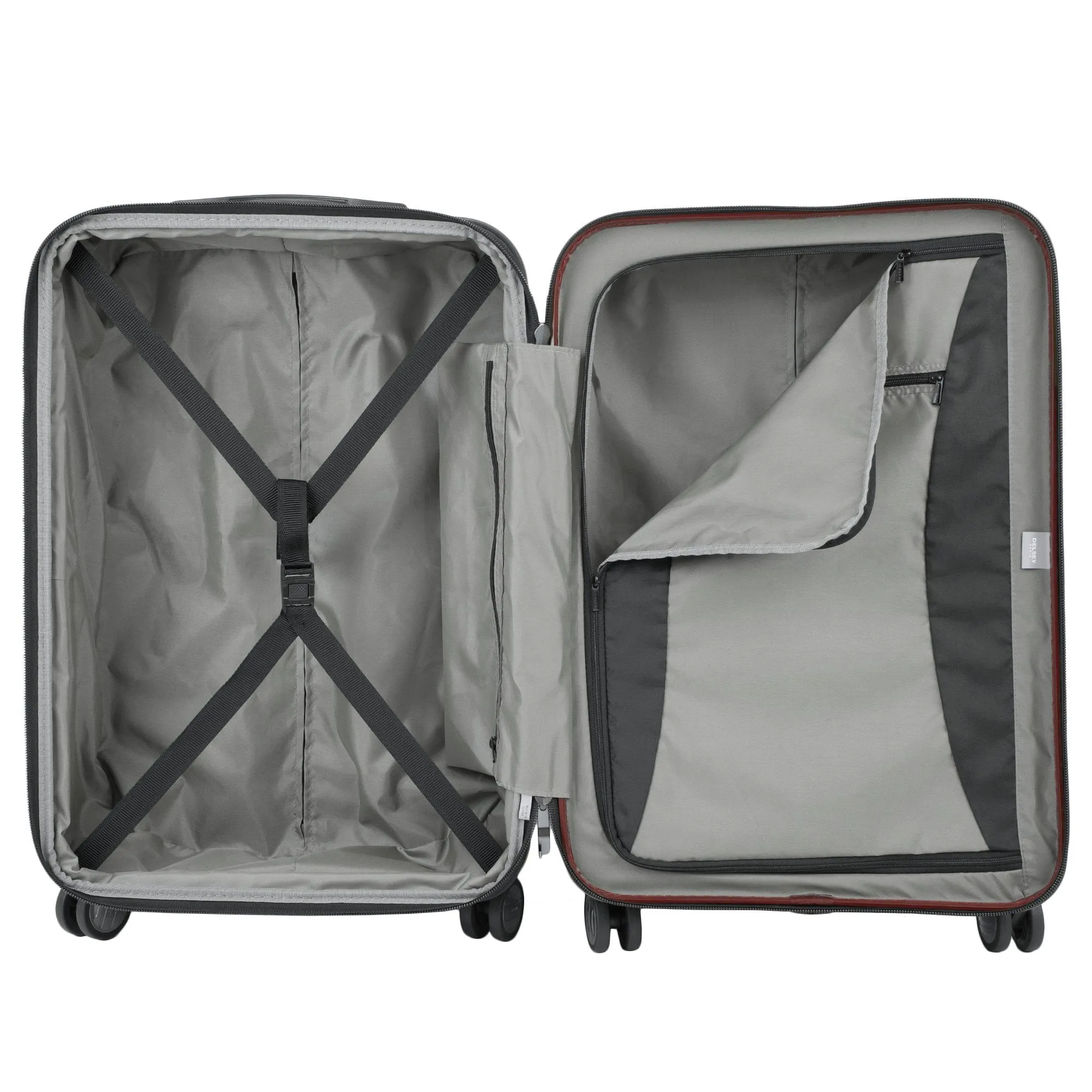DELSEY Paris Helium Titanium International 19 Carry-on Expandable Spinner Trolley Bags Delsey-Paris