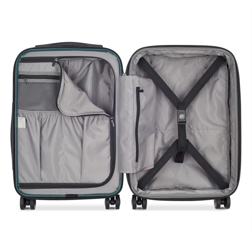 DELSEY Paris Helium Titanium International 19 Carry-on Expandable Spinner Trolley Bags Delsey-Paris