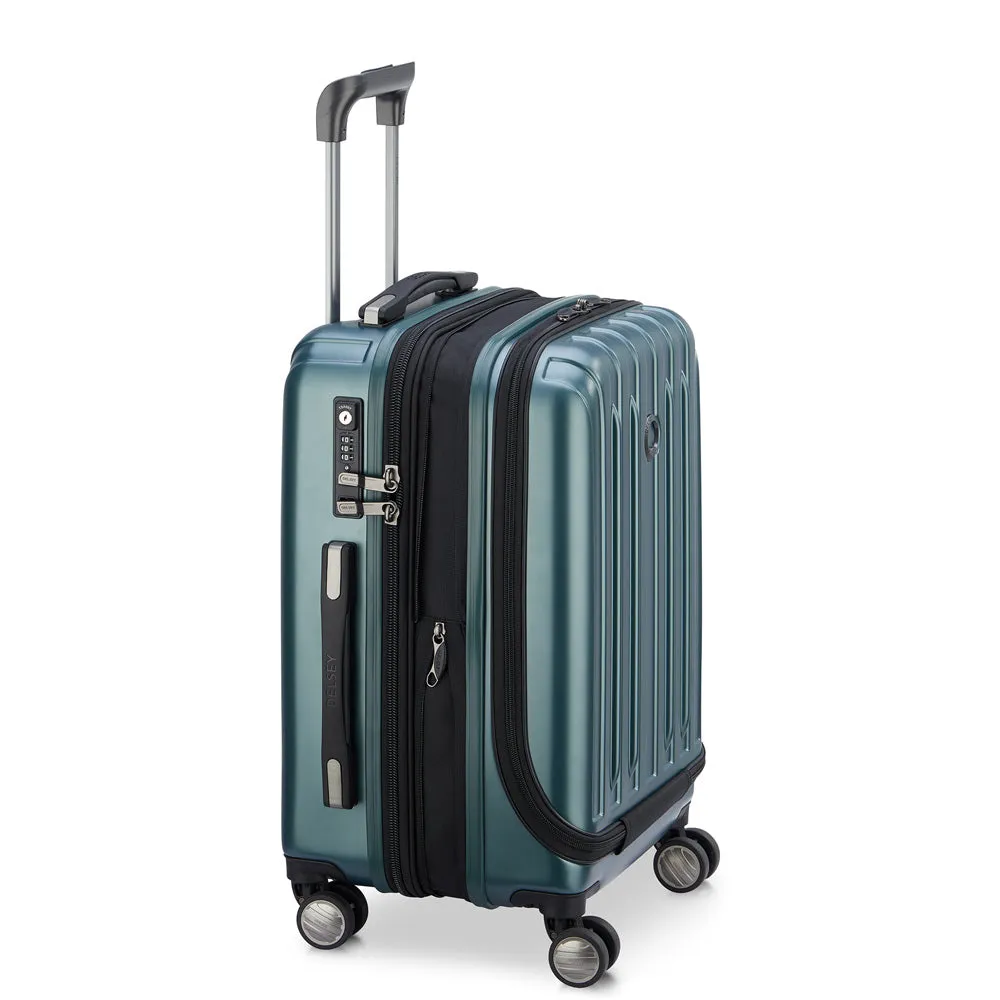 DELSEY Paris Helium Titanium International 19 Carry-on Expandable Spinner Trolley Bags Delsey-Paris