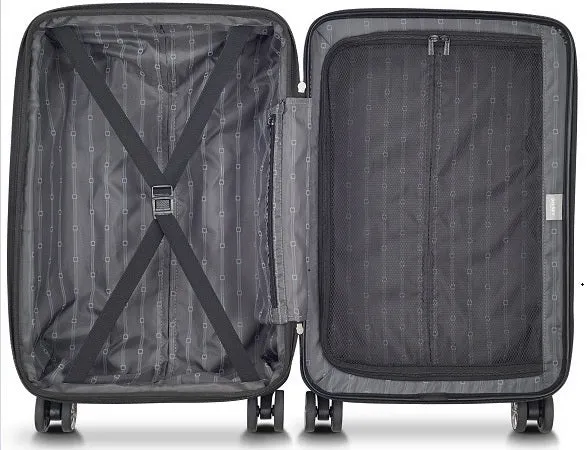 Delsey Paris Jessica 3 Piece Set Hardside Expandable Luggage with Spinner Wheels Bags Delsey-Paris