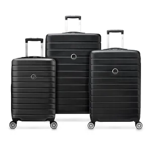 Delsey Paris Jessica 3 Piece Set Hardside Expandable Luggage with Spinner Wheels Bags Delsey-Paris