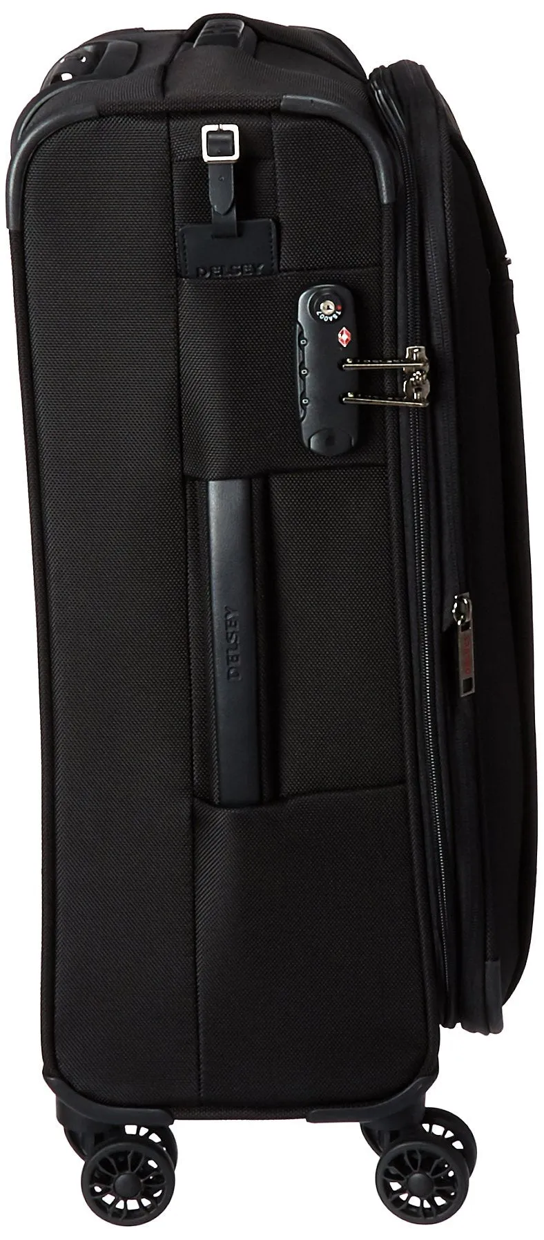DELSEY Paris Montmartre 4 Wheel 21 Exp Softside Carry On Luggage Bags Delsey-Paris