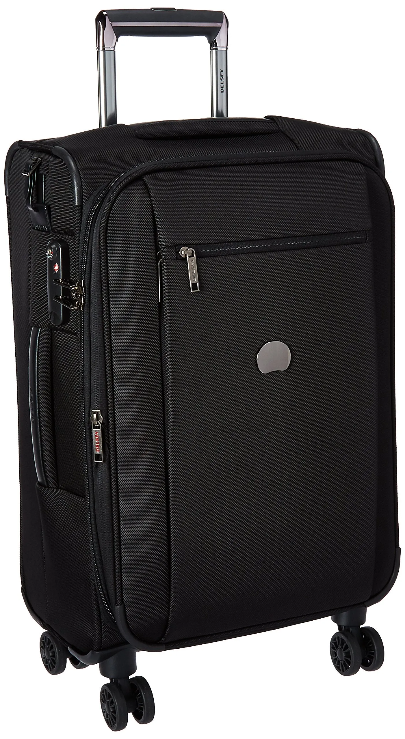 DELSEY Paris Montmartre 4 Wheel 21 Exp Softside Carry On Luggage Bags Delsey-Paris