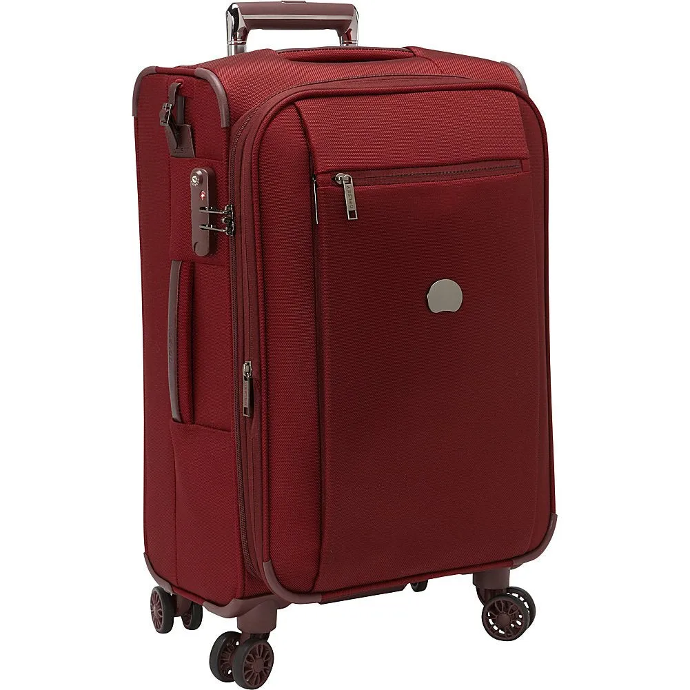 DELSEY Paris Montmartre 4 Wheel 21 Exp Softside Carry On Luggage Bags Delsey-Paris