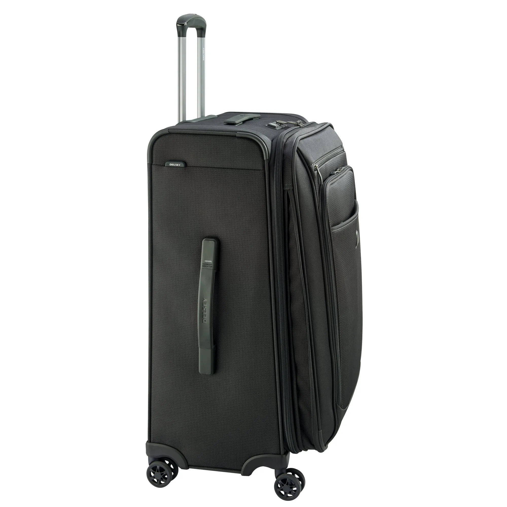 DELSEY Paris Pilot 4.0 Checked-Medium 4-Wheel Medium Luggage Bags Delsey-Paris