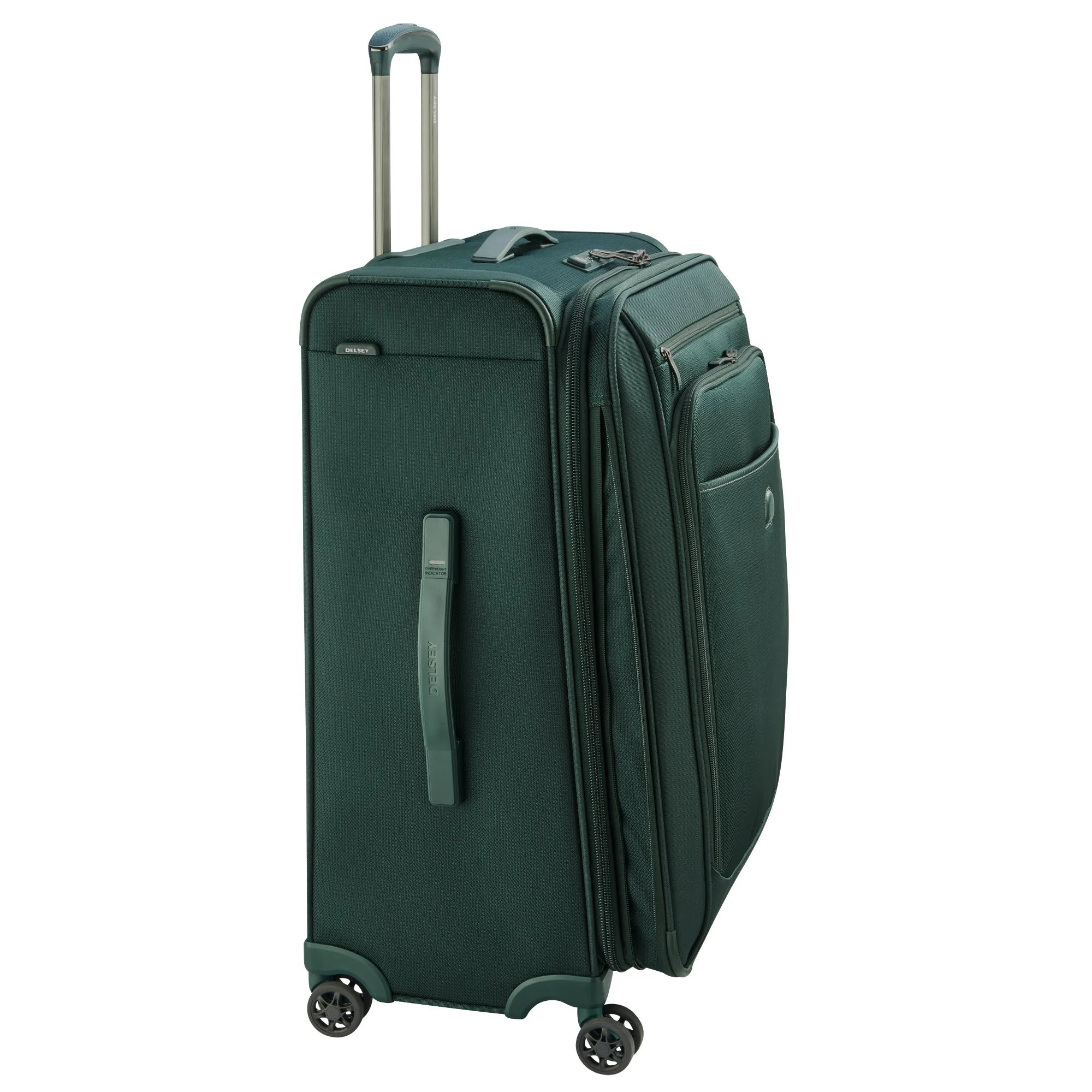 DELSEY Paris Pilot 4.0 Checked-Medium 4-Wheel Medium Luggage Bags Delsey-Paris