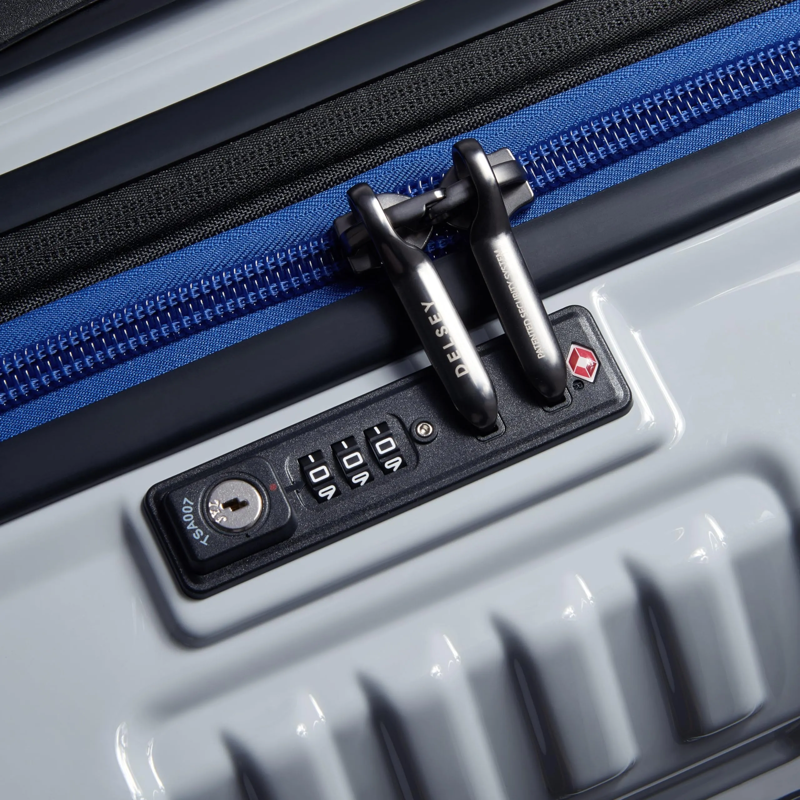 DELSEY Paris Rempart Hardside Expandable Luggage Trunk with Spinner Wheels (Carry-On 19 Inch) Bags Delsey-Paris