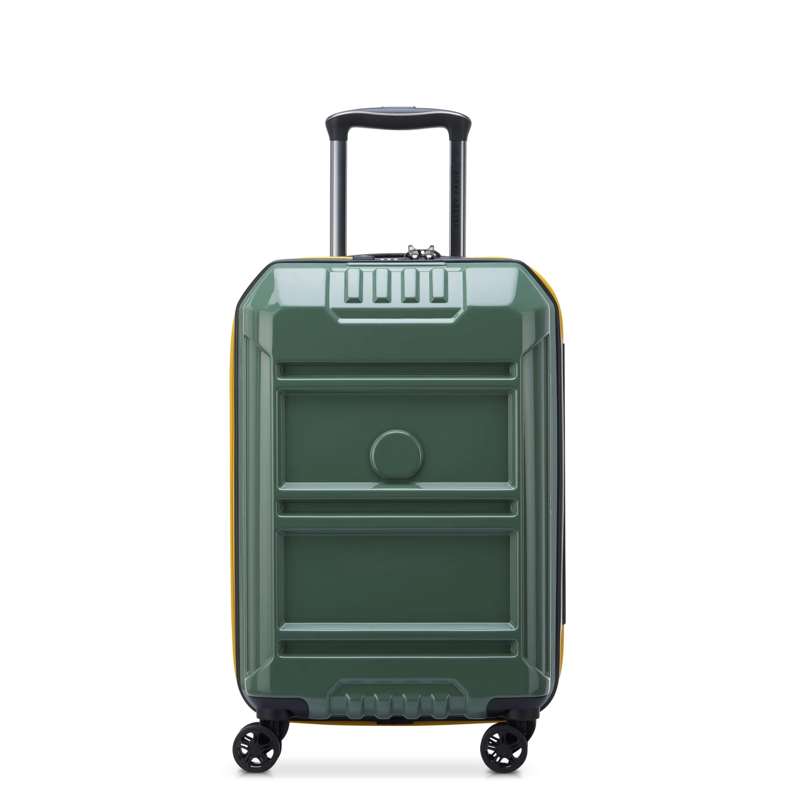 DELSEY Paris Rempart Hardside Expandable Luggage Trunk with Spinner Wheels (Carry-On 19 Inch) Bags Delsey-Paris