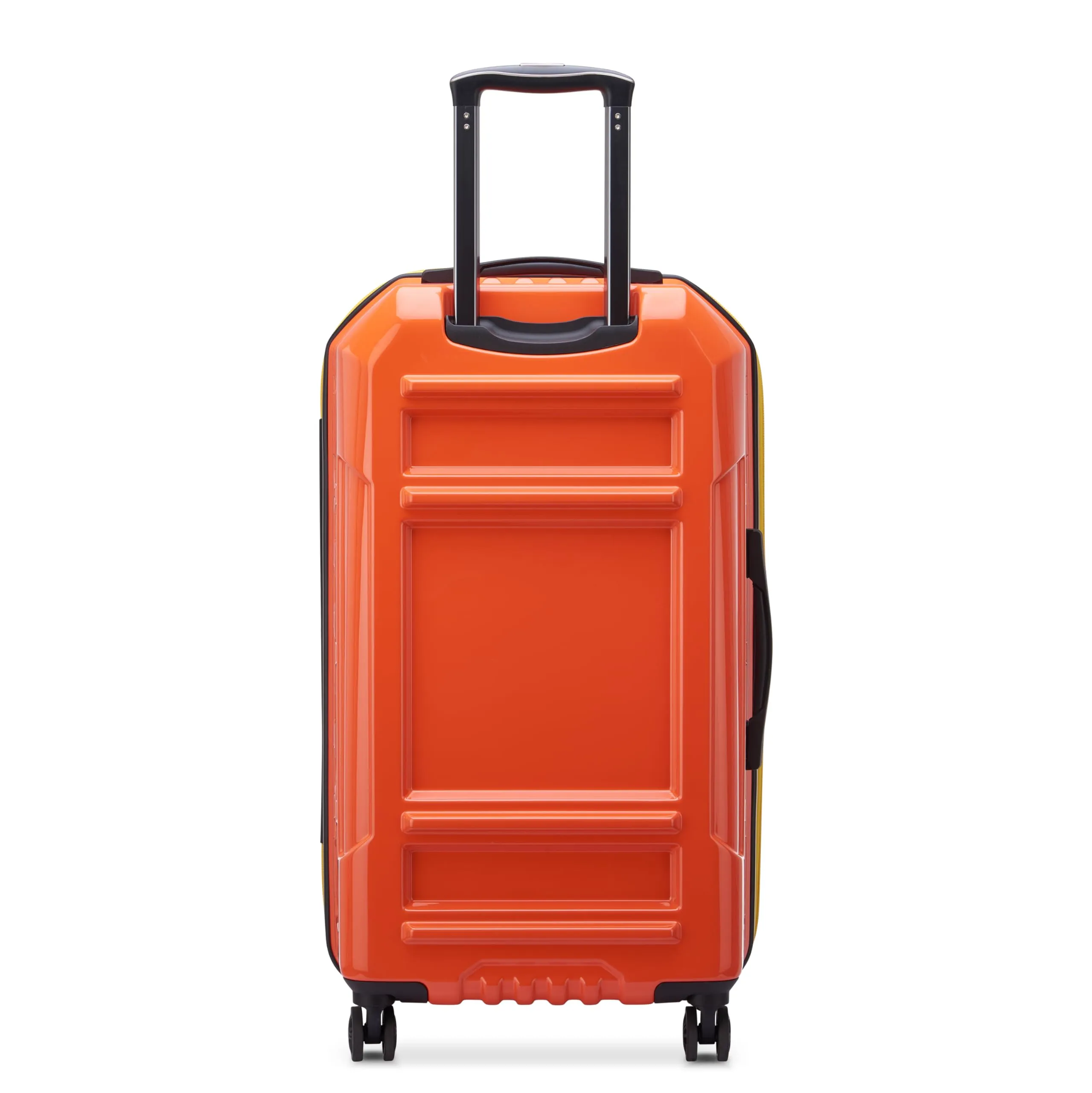 DELSEY Paris Rempart Hardside Expandable Luggage Trunk with Spinner Wheels (Checked Medium Trunk 26 Inch) Bags Delsey-Paris