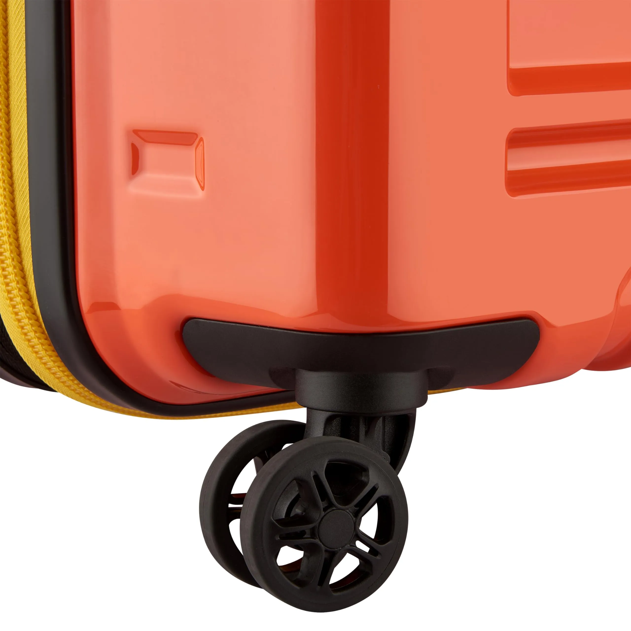 DELSEY Paris Rempart Hardside Expandable Luggage Trunk with Spinner Wheels (Checked Medium Trunk 26 Inch) Bags Delsey-Paris