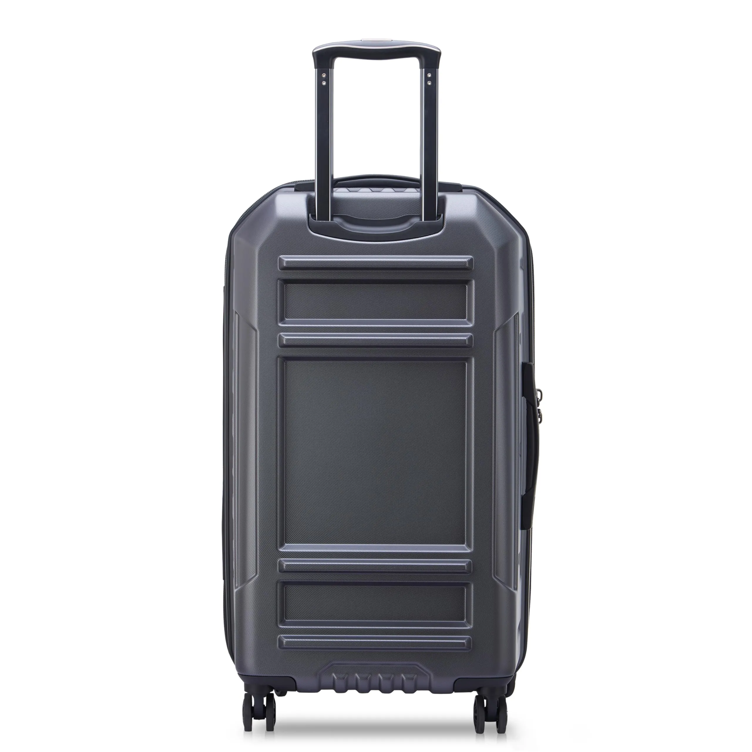 DELSEY Paris Rempart Hardside Expandable Luggage Trunk with Spinner Wheels (Checked Medium Trunk 26 Inch) Bags Delsey-Paris