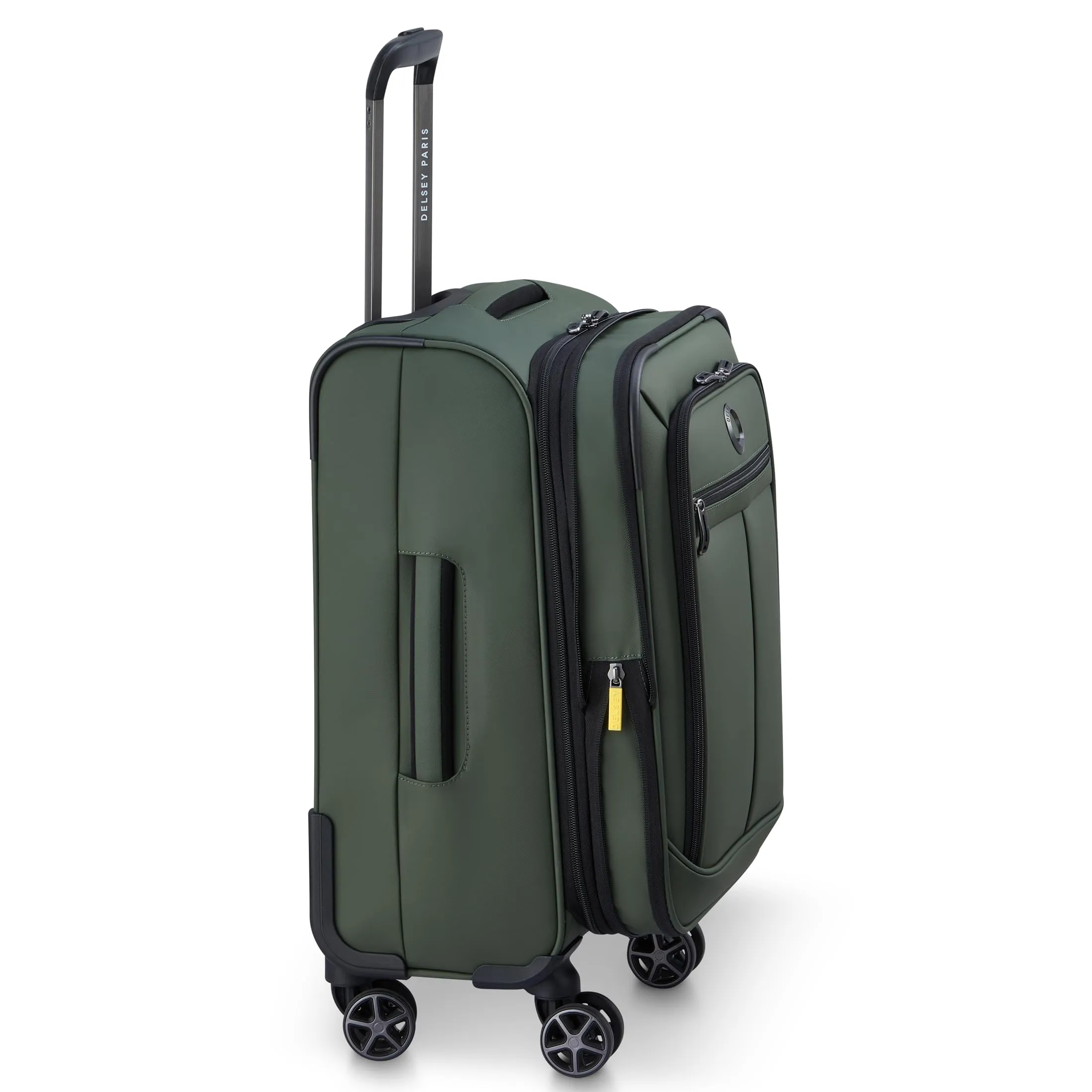 DELSEY Paris Sky Lite 19" Softside Expandable Carry On Luggage with Spinner Wheels Bags Delsey-Paris